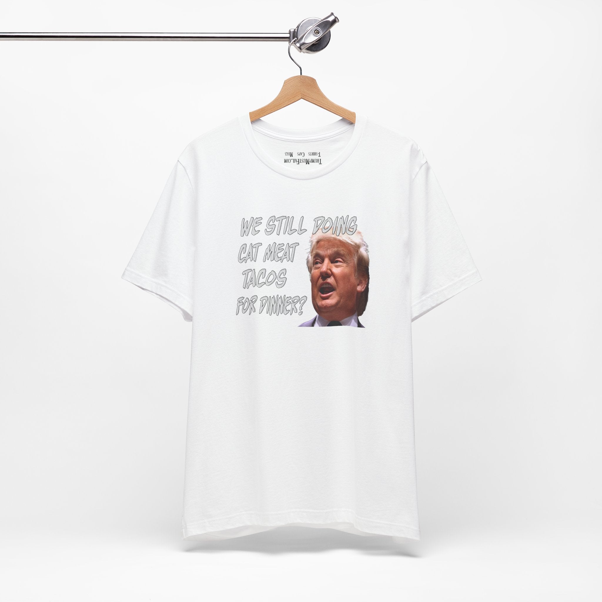CAT MEAT TACOS T-shirt/white