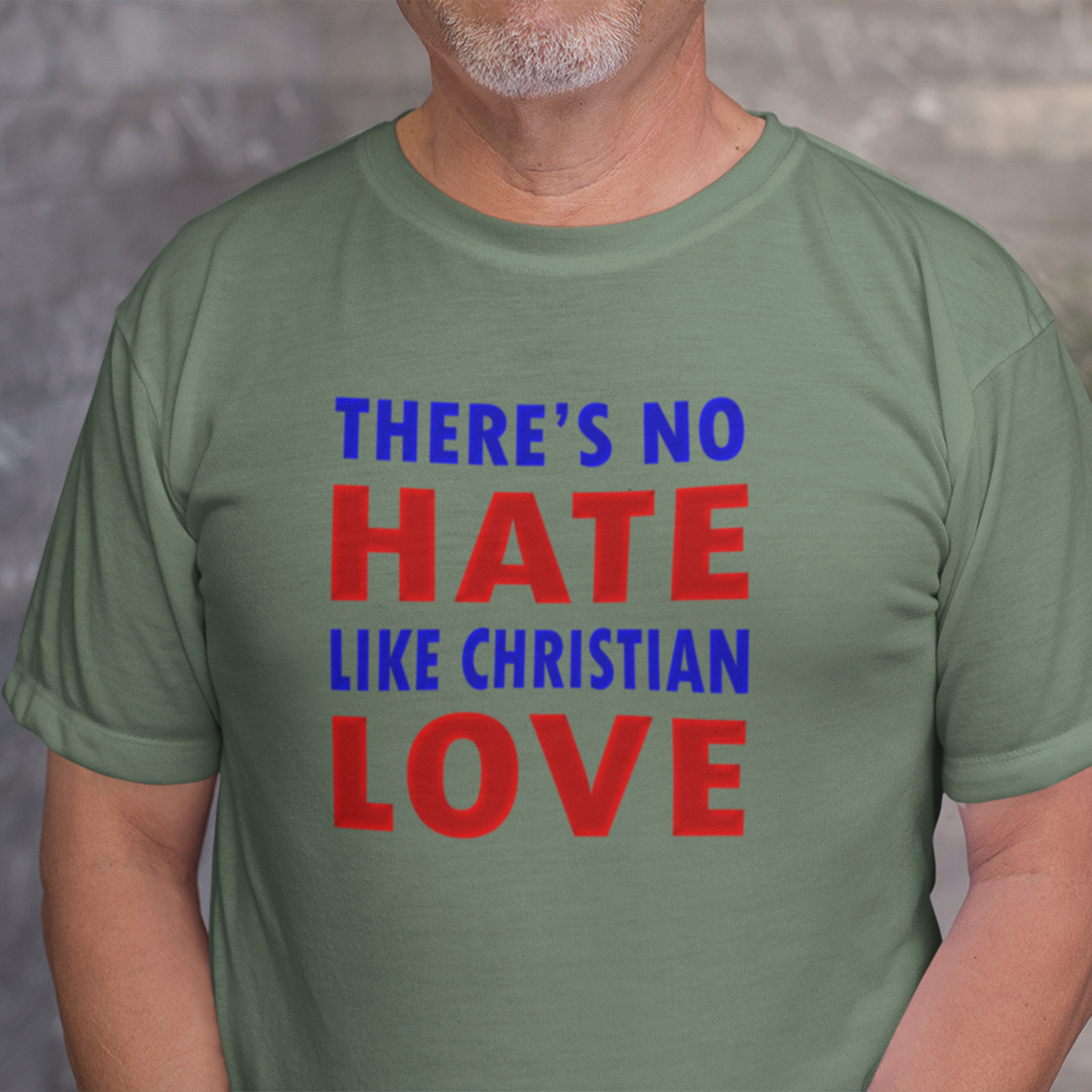 CHRISTIAN LOVE T-shirt/military green