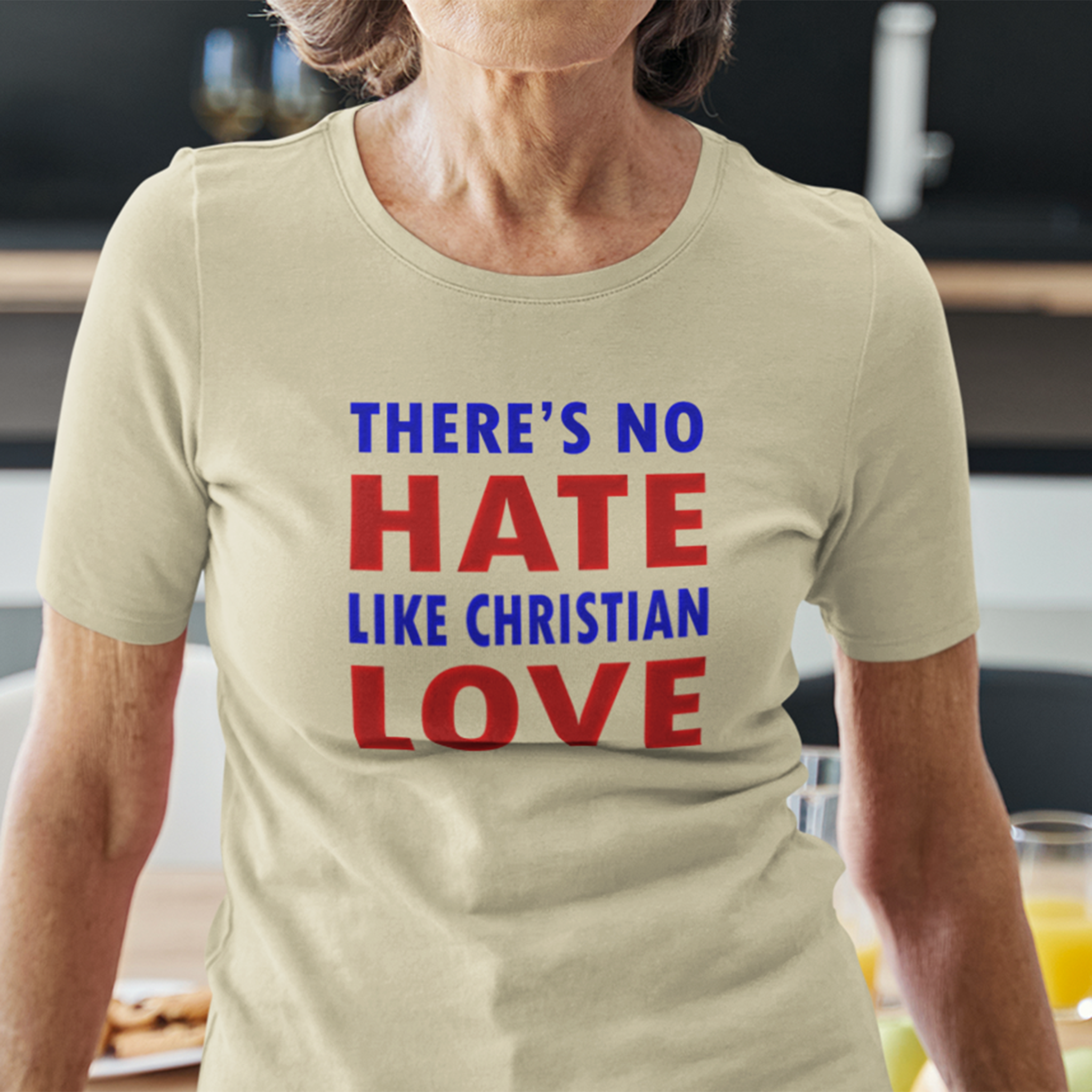 CHRISTIAN LOVE T-shirt/natural