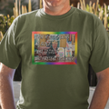 COLORING BOOK KING T-shirt/olive