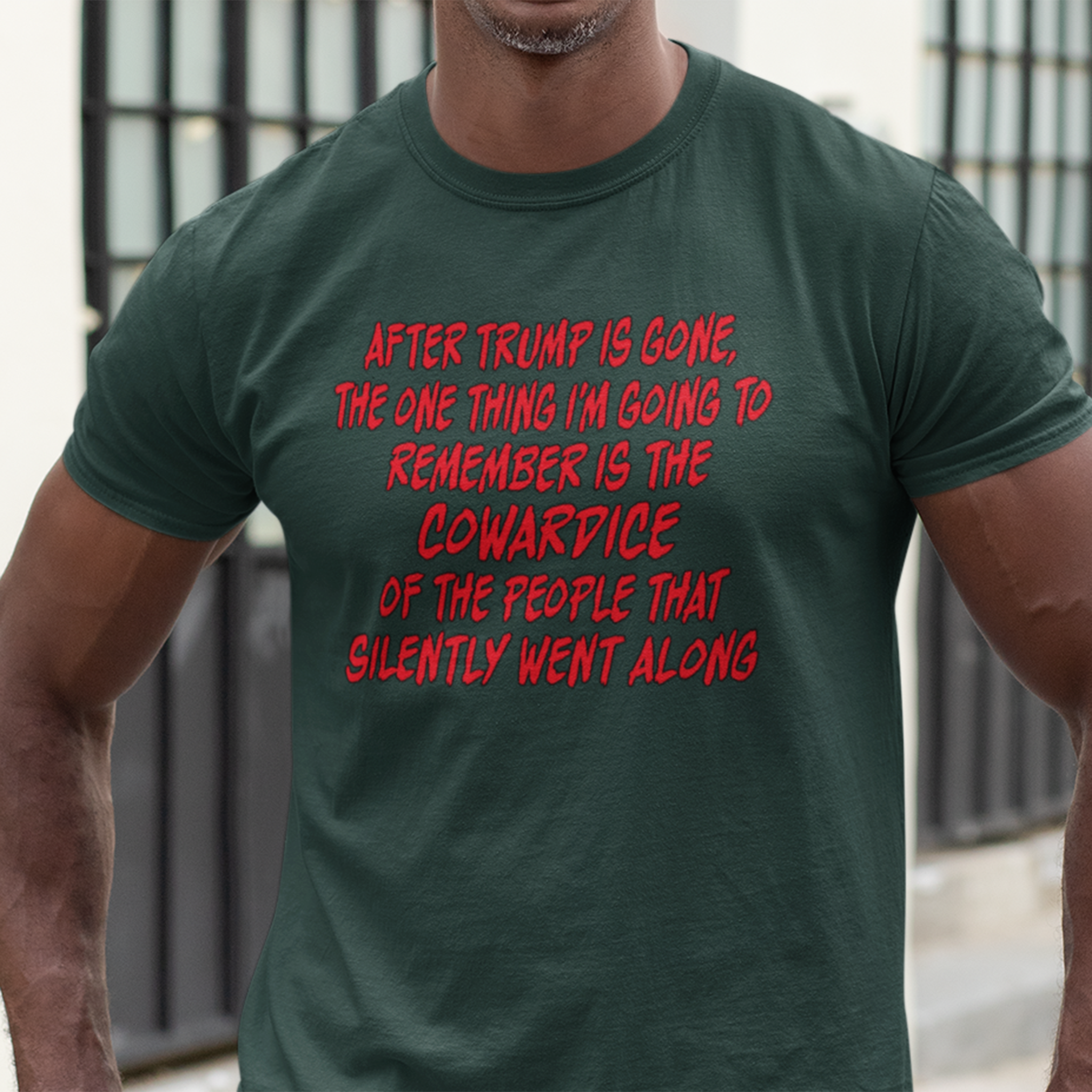 COWARDICE T-shirt/forest