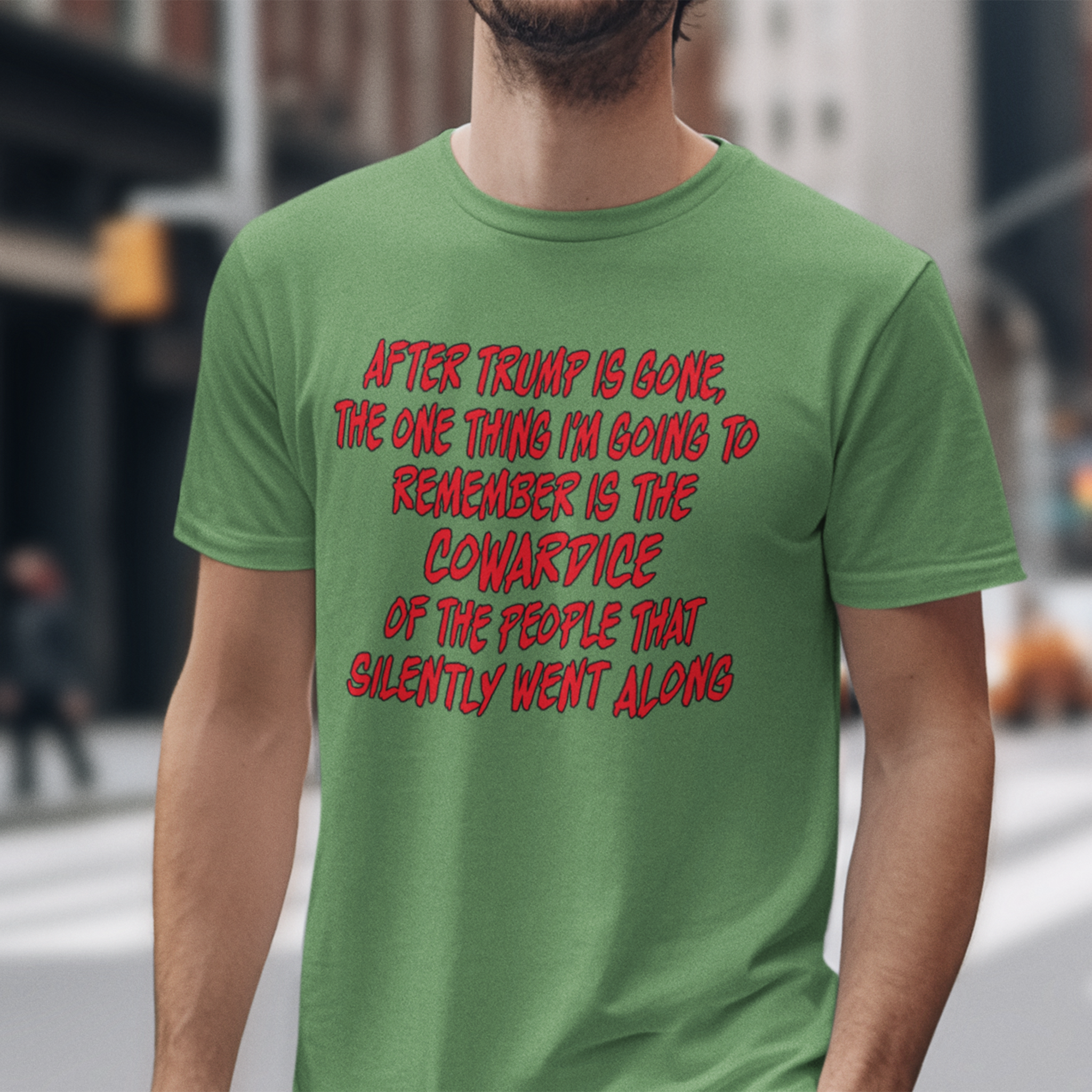 COWARDICE T-shirt/leaf