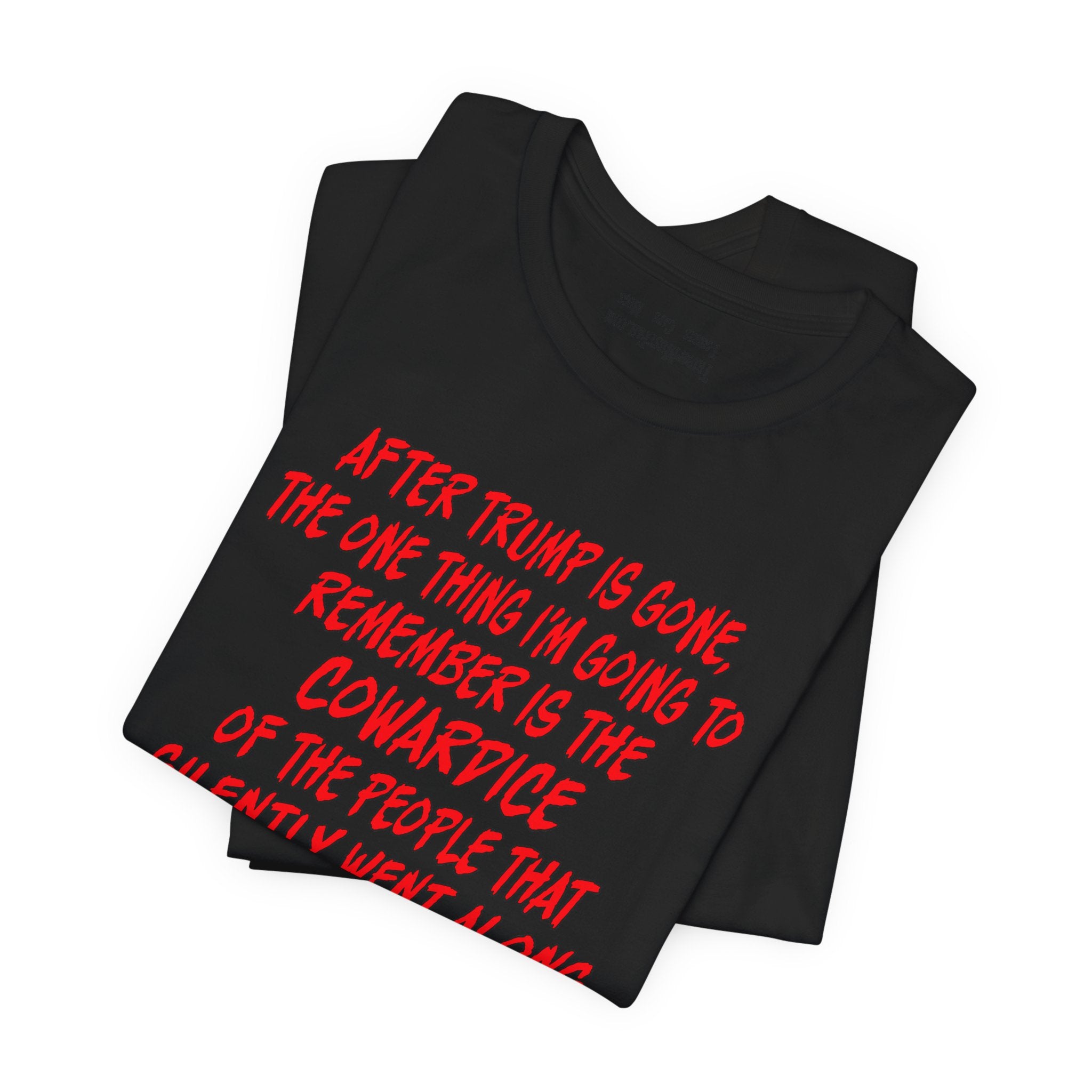 COWARDICE T-shirt/black
