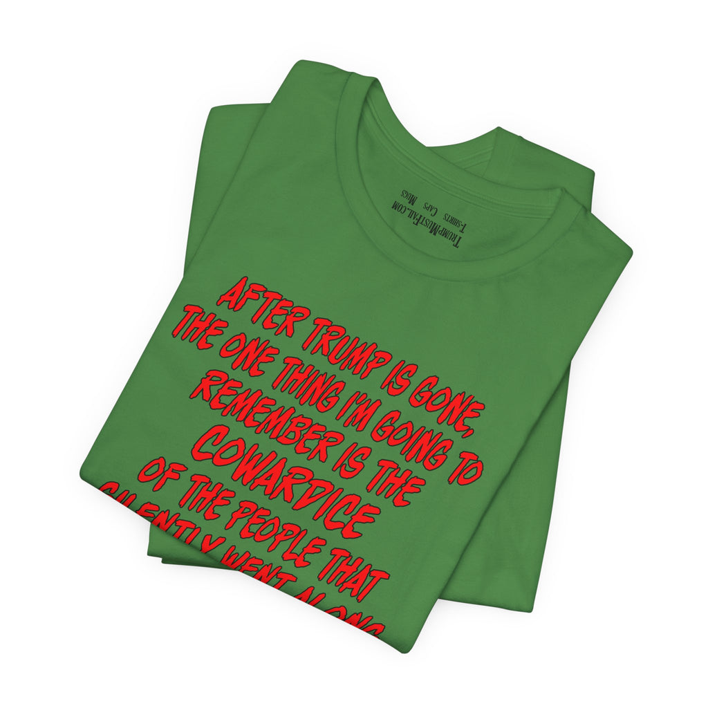 COWARDICE T-shirt/leaf