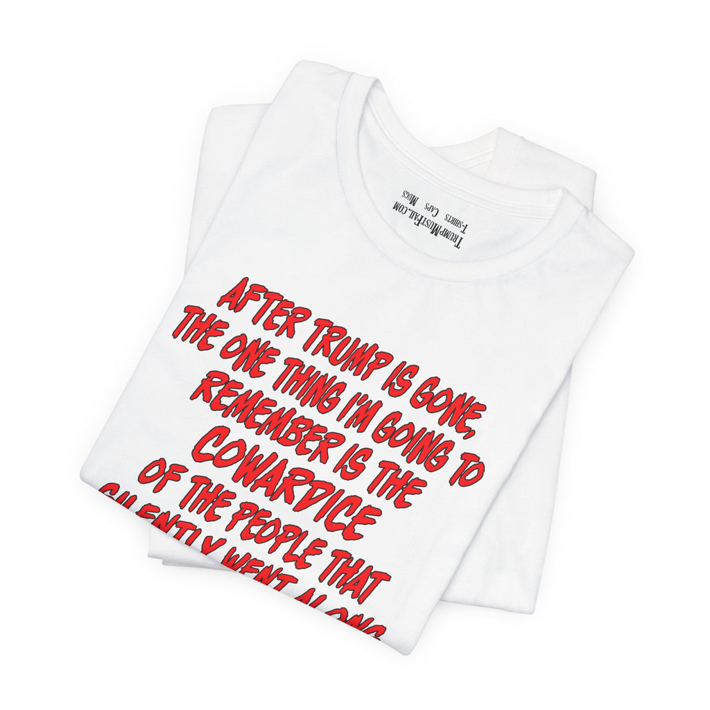 COWARDICE T-shirt/natural