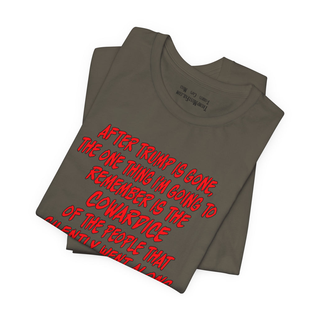 COWARDICE T-shirt/army
