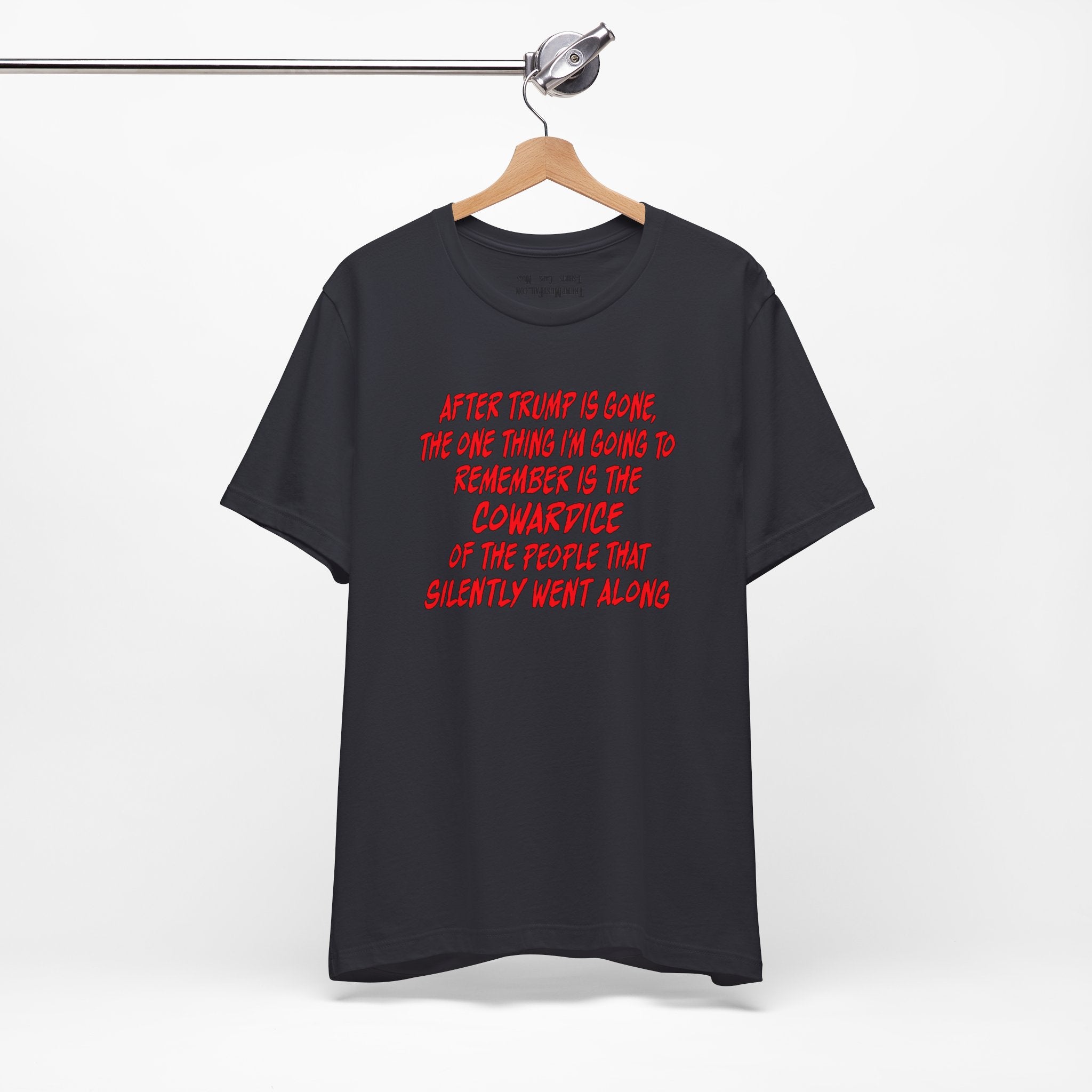 COWARDICE T-shirt/dark grey