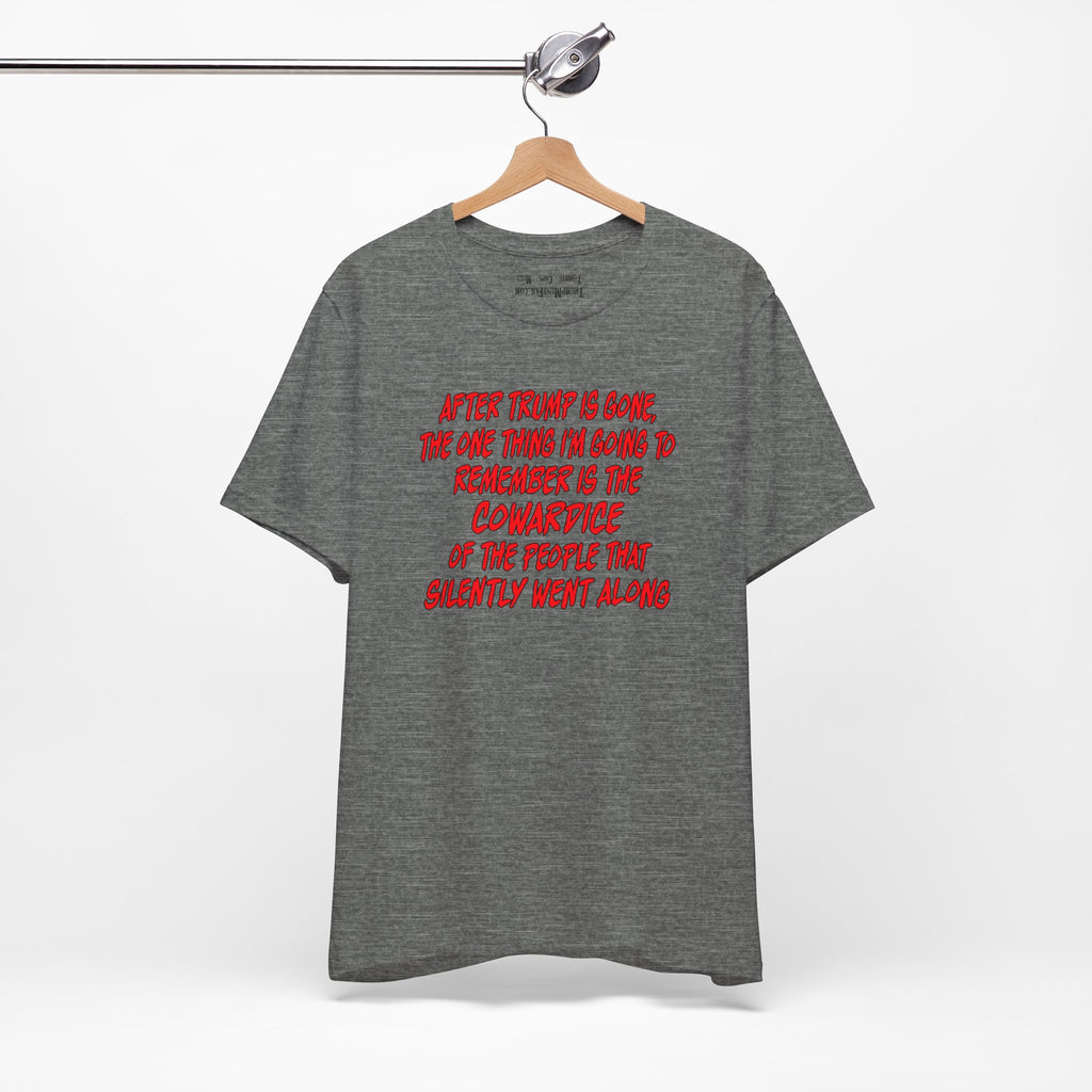 COWARDICE T-shirt/Deep Heather