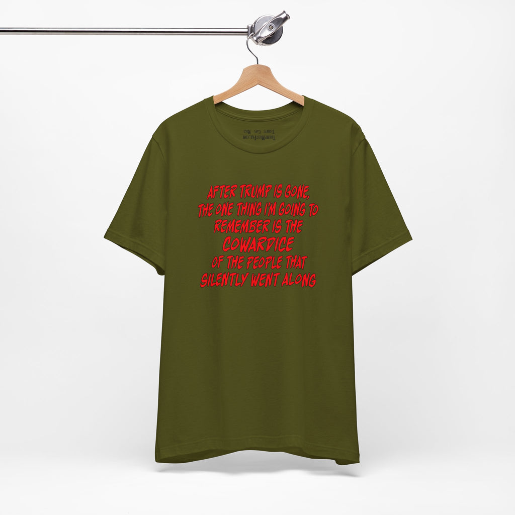 COWARDICE T-shirt/olive