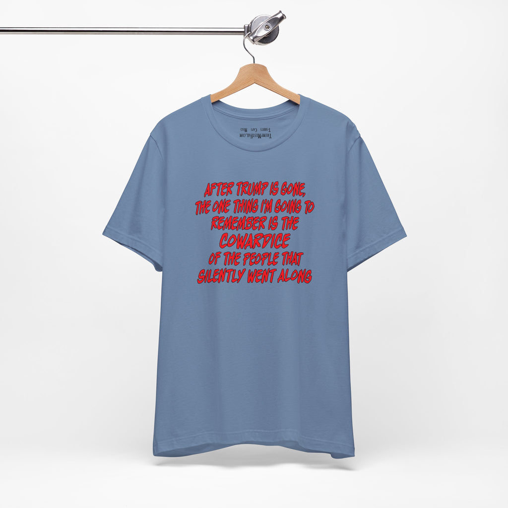 COWARDICE T-shirt/steel blue