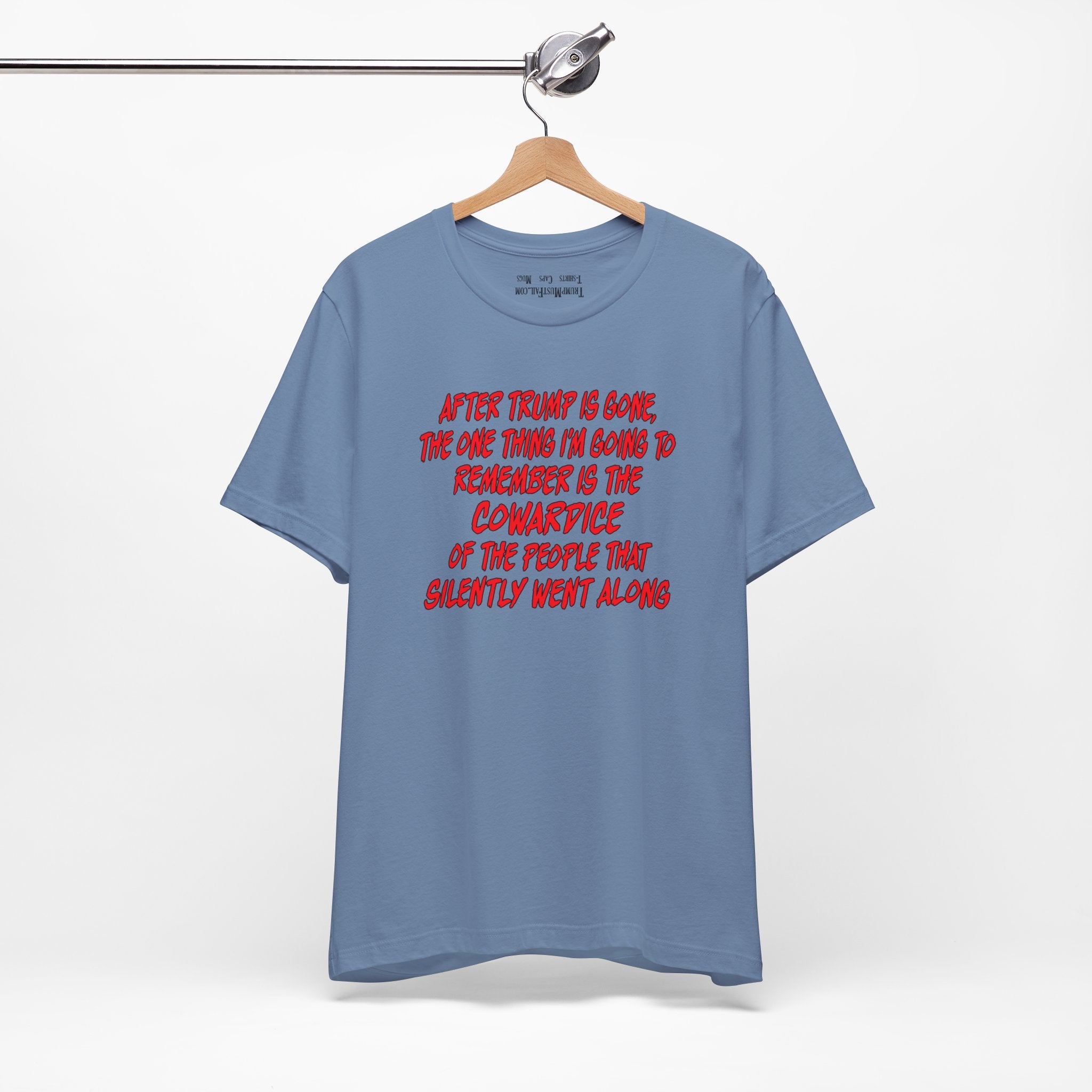 COWARDICE T-shirt/steel blue