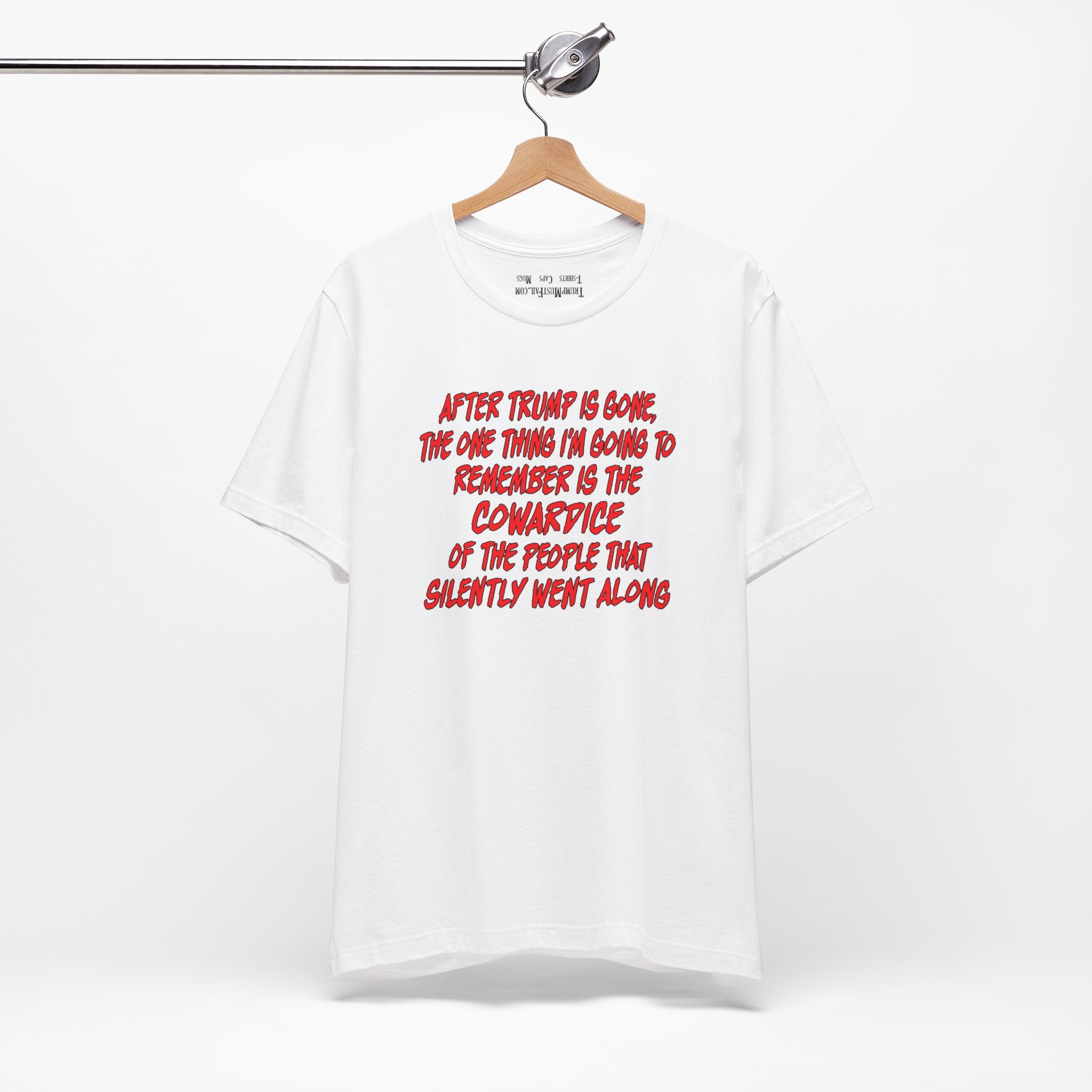 COWARDICE T-shirt/natural