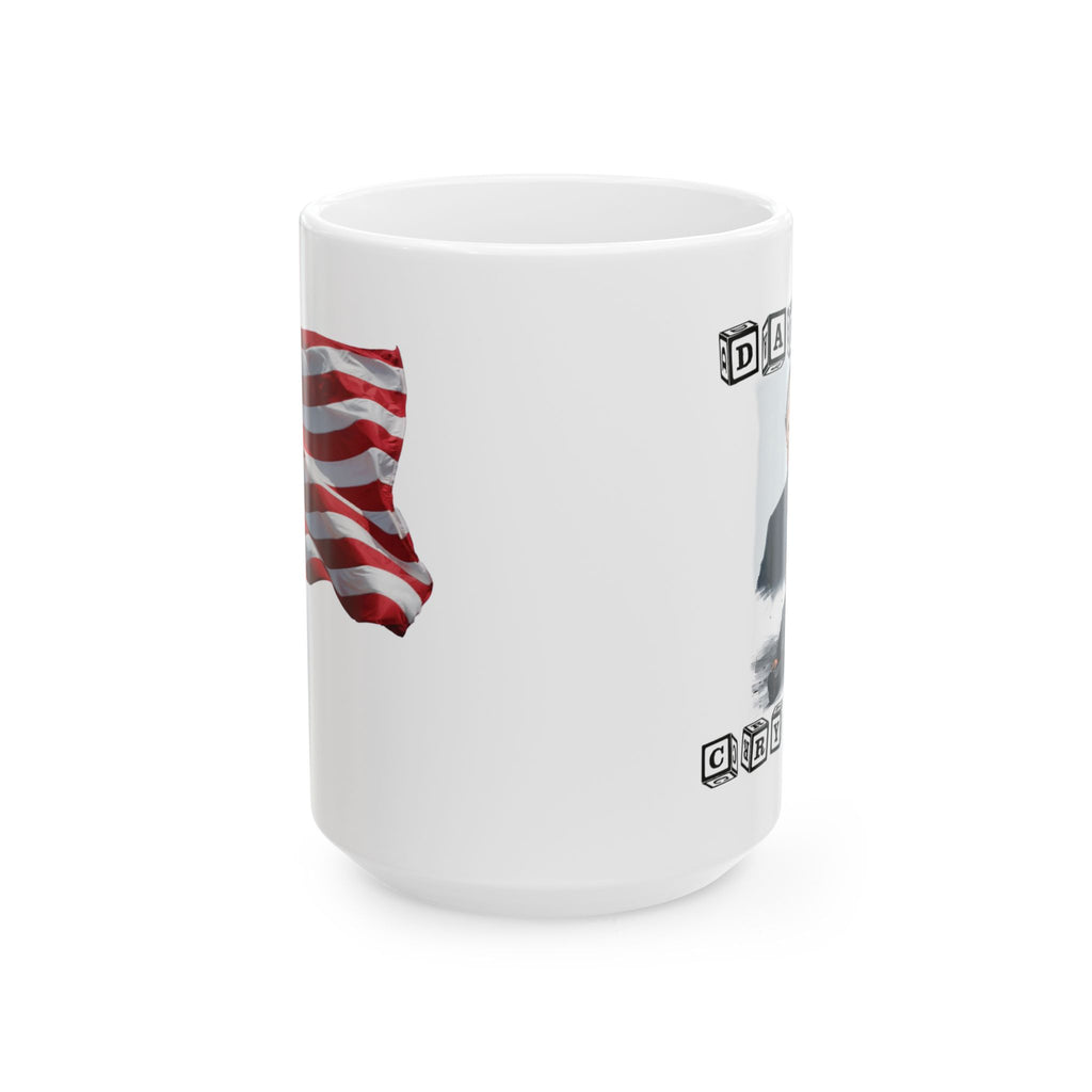 DADDY'S CRY BABY CERAMIC MUG/WHITE