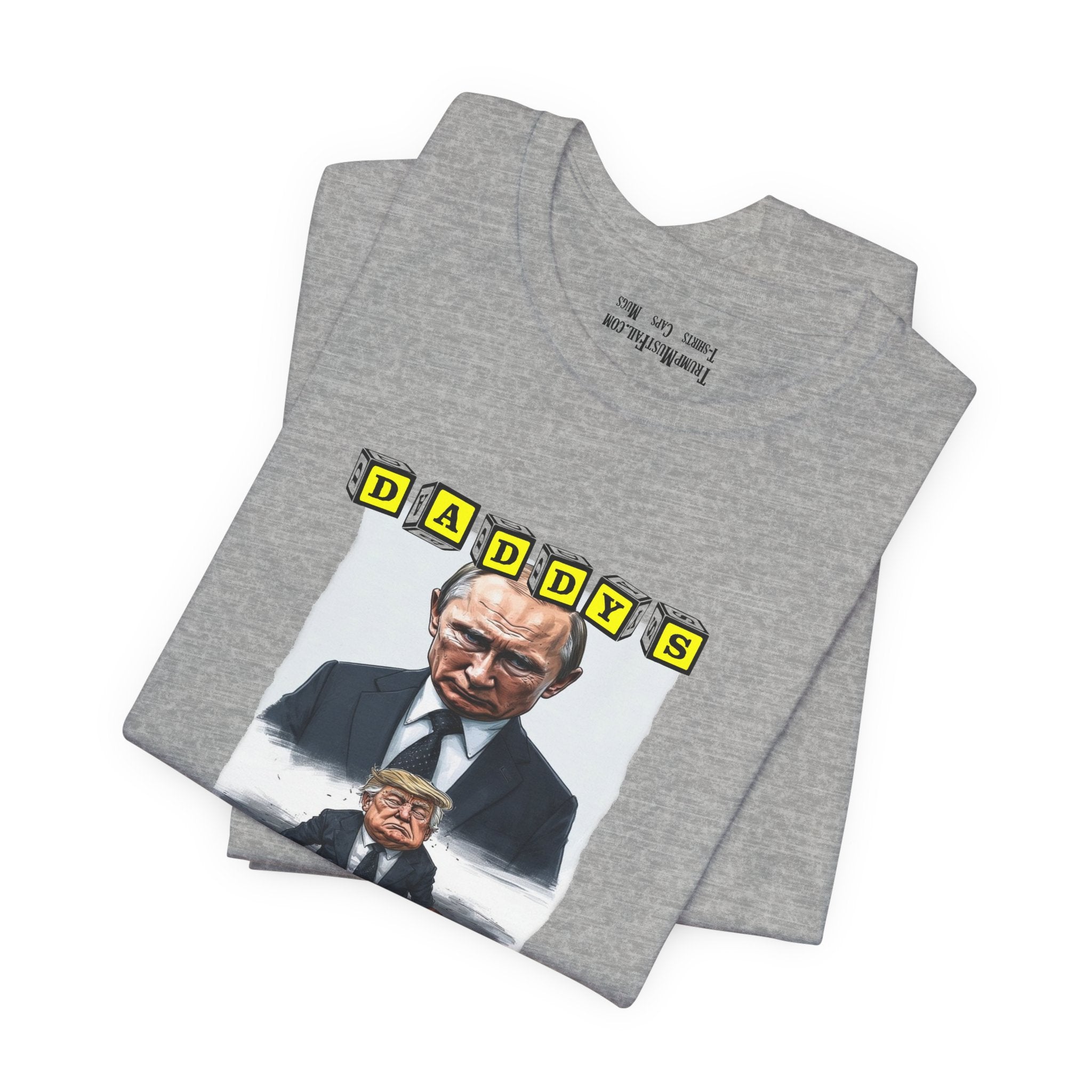 DADDY'S CRY BABY T-shirt/athletic heather