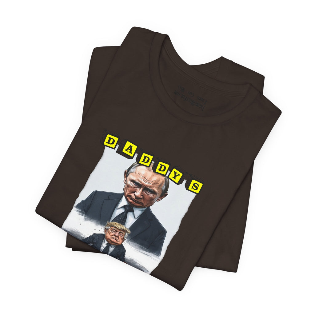 DADDY'S CRY BABY T-shirt/brown