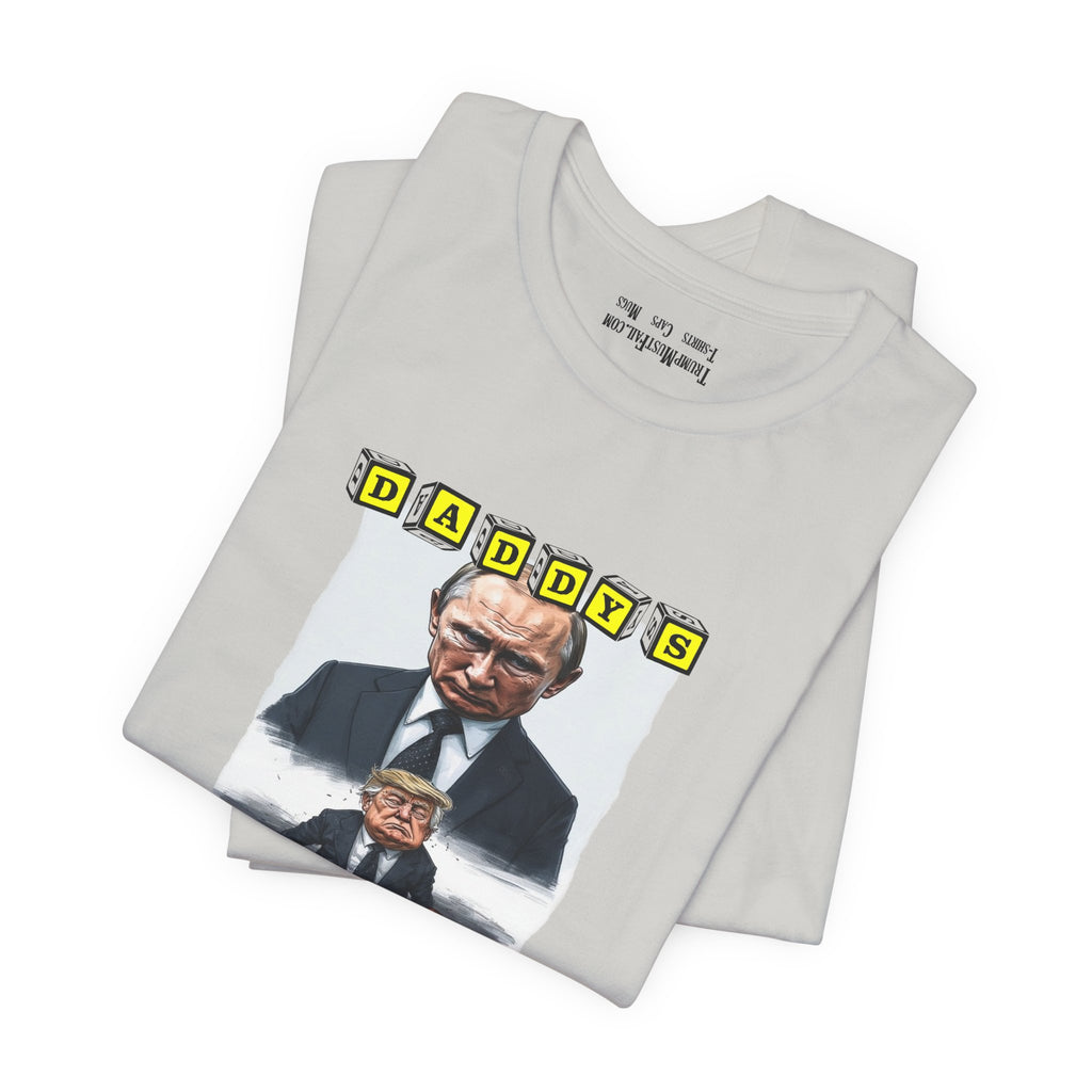 DADDY'S CRY BABY T-shirt/silver