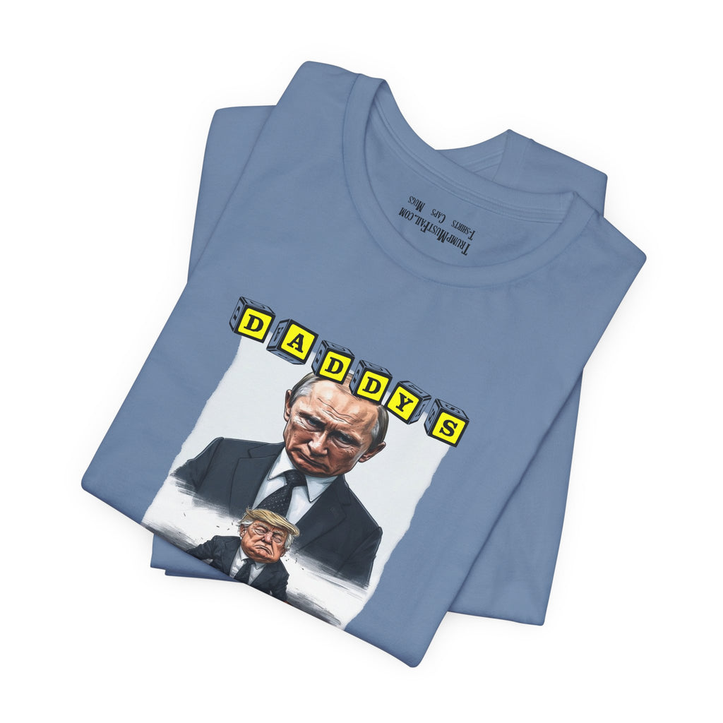DADDY'S CRY BABY T-shirt/steel blue
