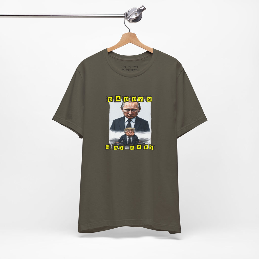 DADDY'S CRY BABY T-shirt/army