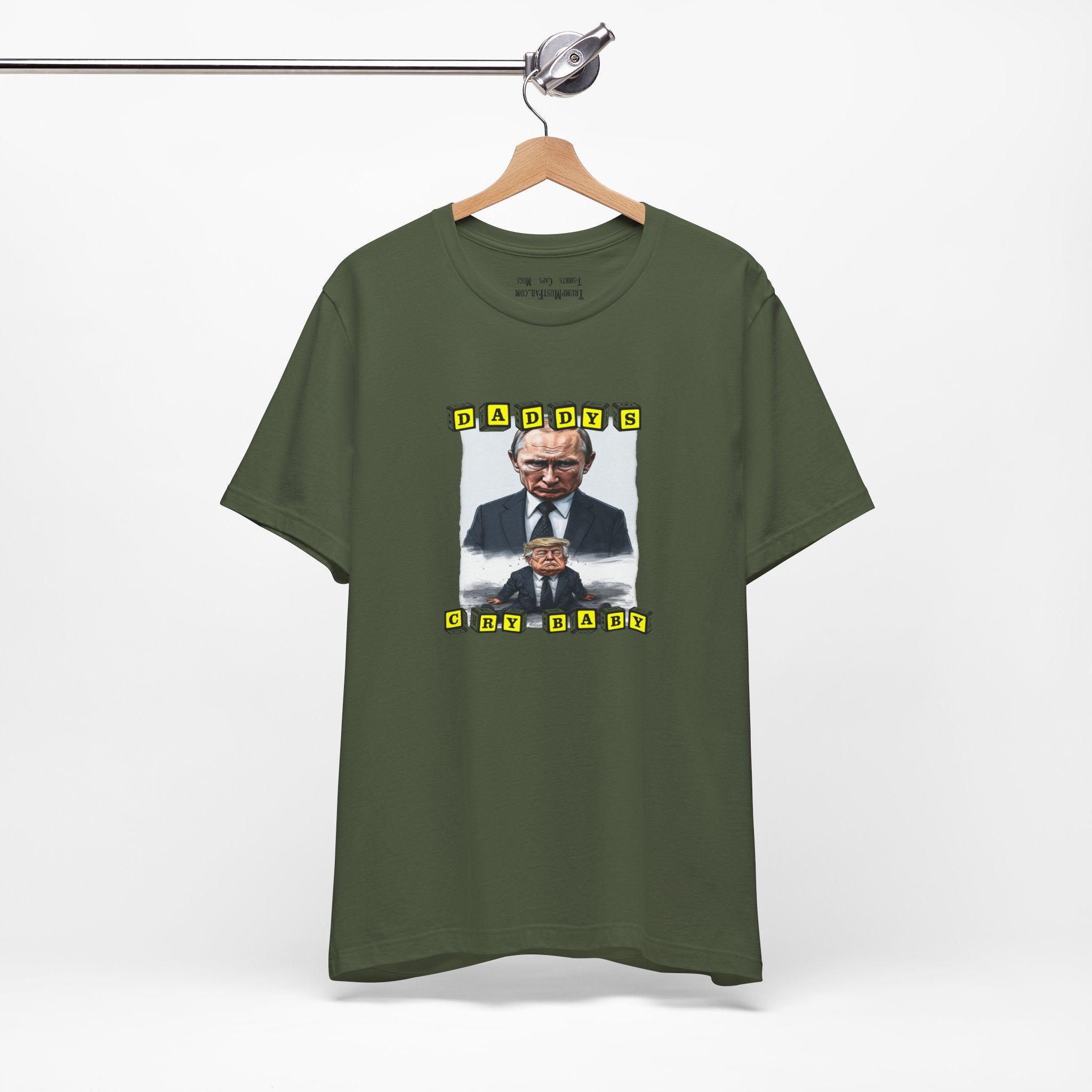 DADDY'S CRY BABY T-shirt military green