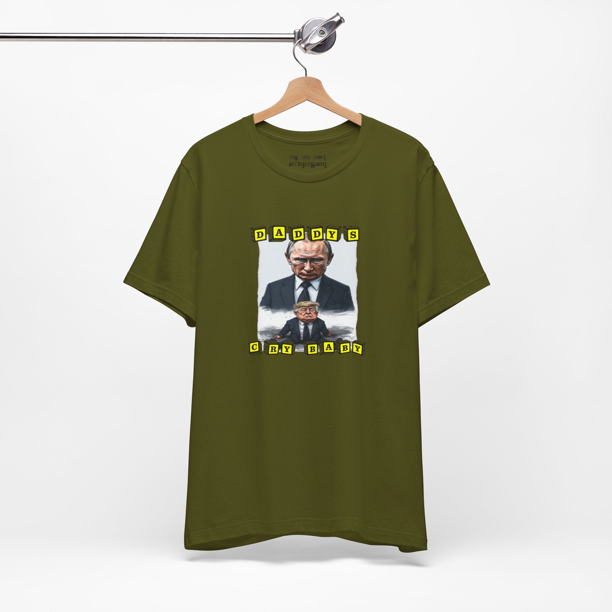 DADDY'S CRY BABY T-shirt/olive