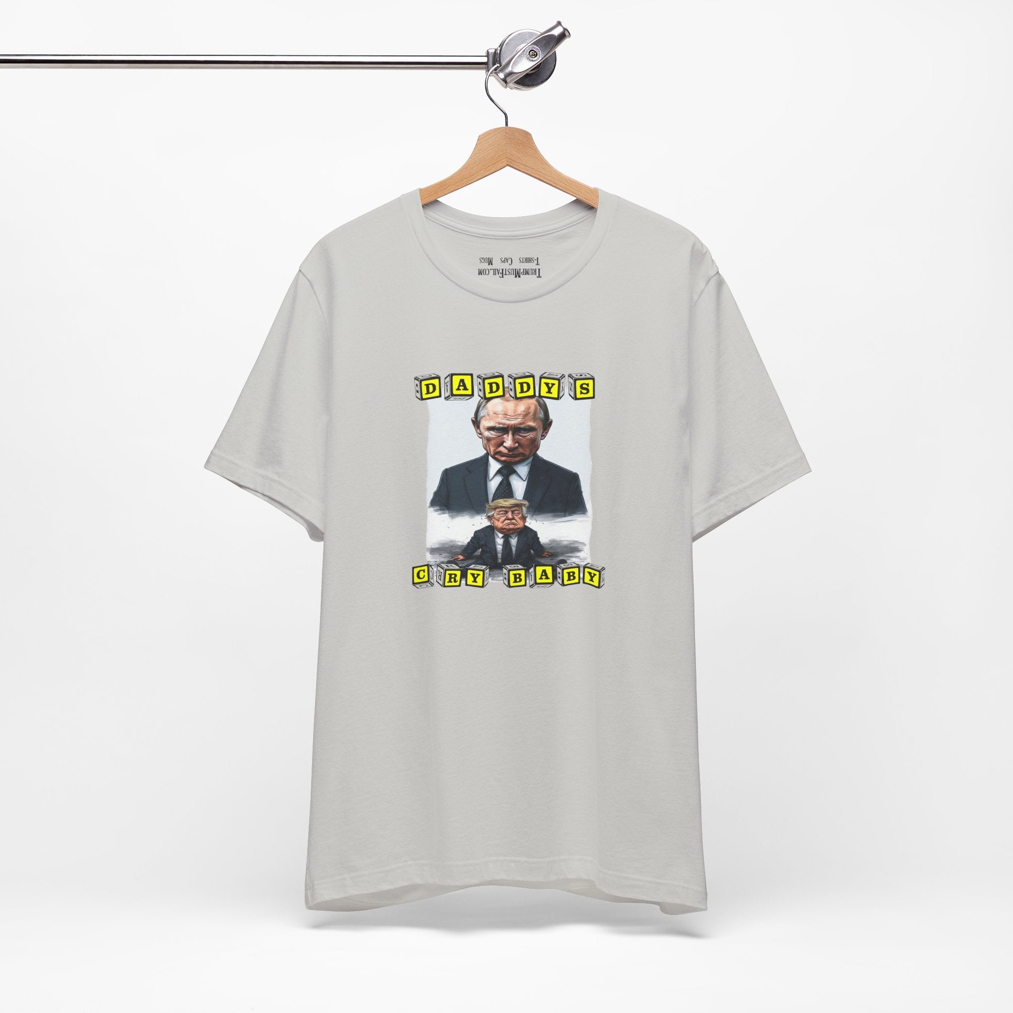 DADDY'S CRY BABY T-shirt/silver