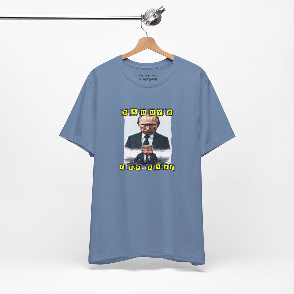 DADDY'S CRY BABY T-shirt/steel blue