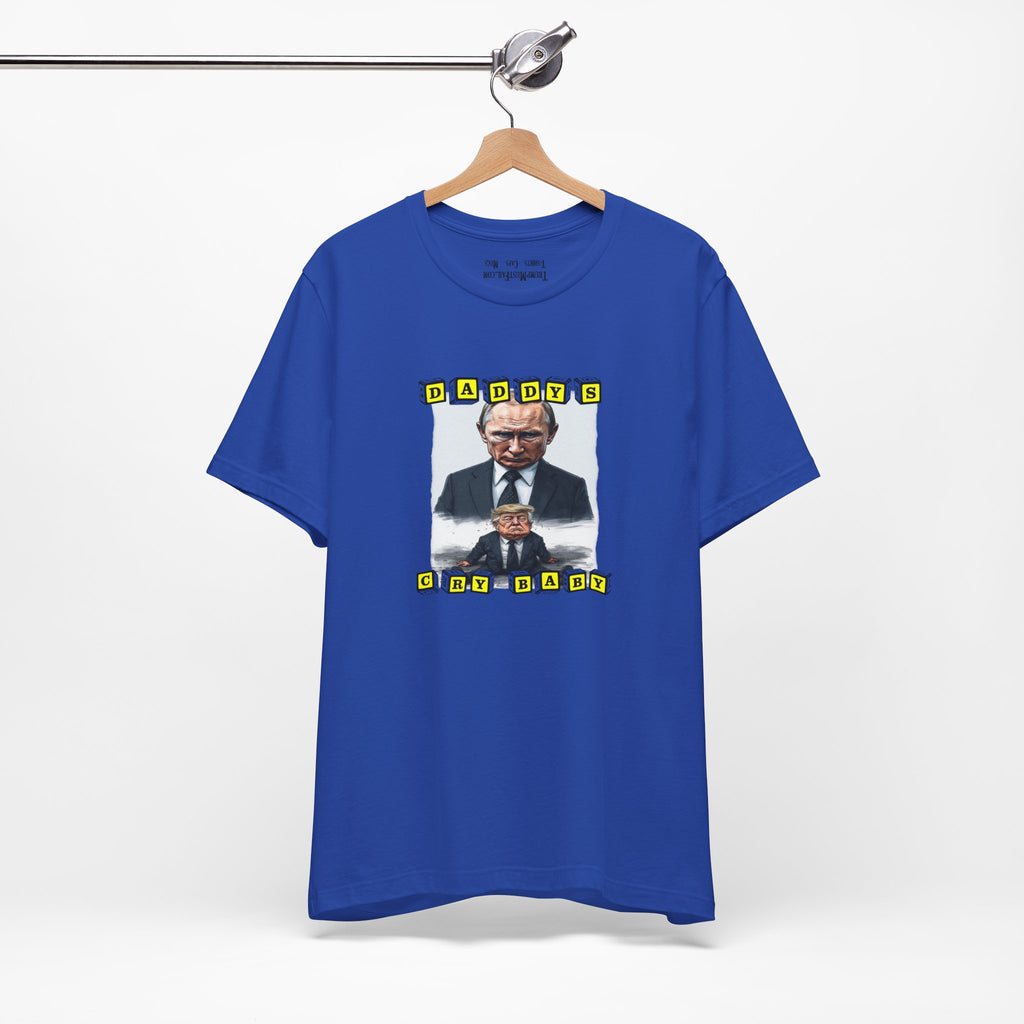 DADDY'S CRY BABY T-shirt/true royal
