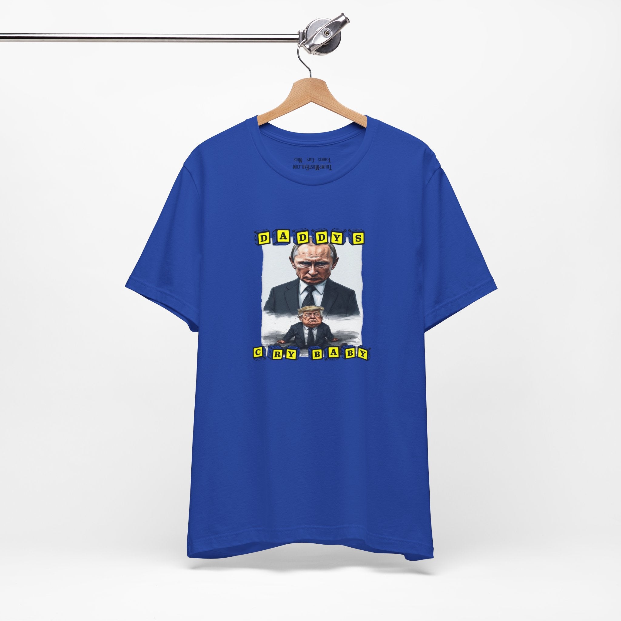 DADDY'S CRY BABY T-shirt/true royal