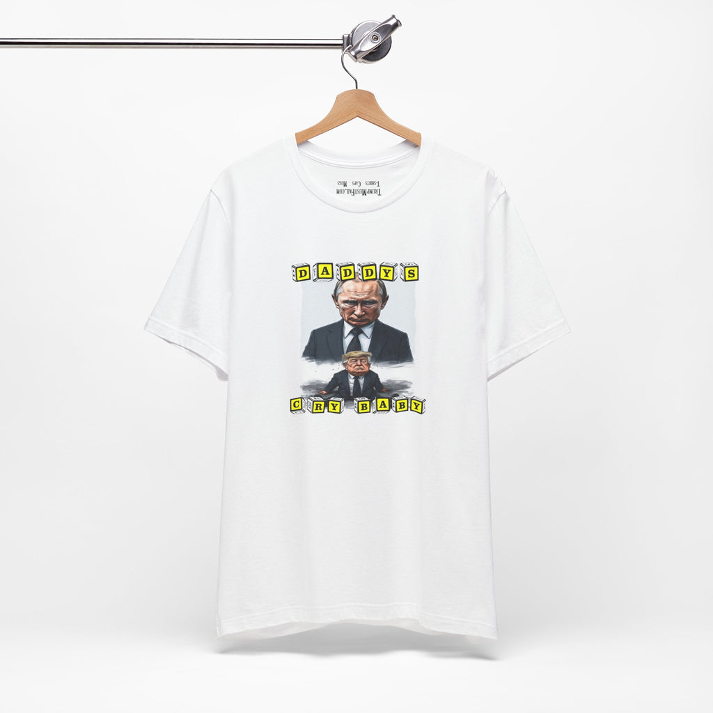 DADDY'S CRY BABY T-shirt/white