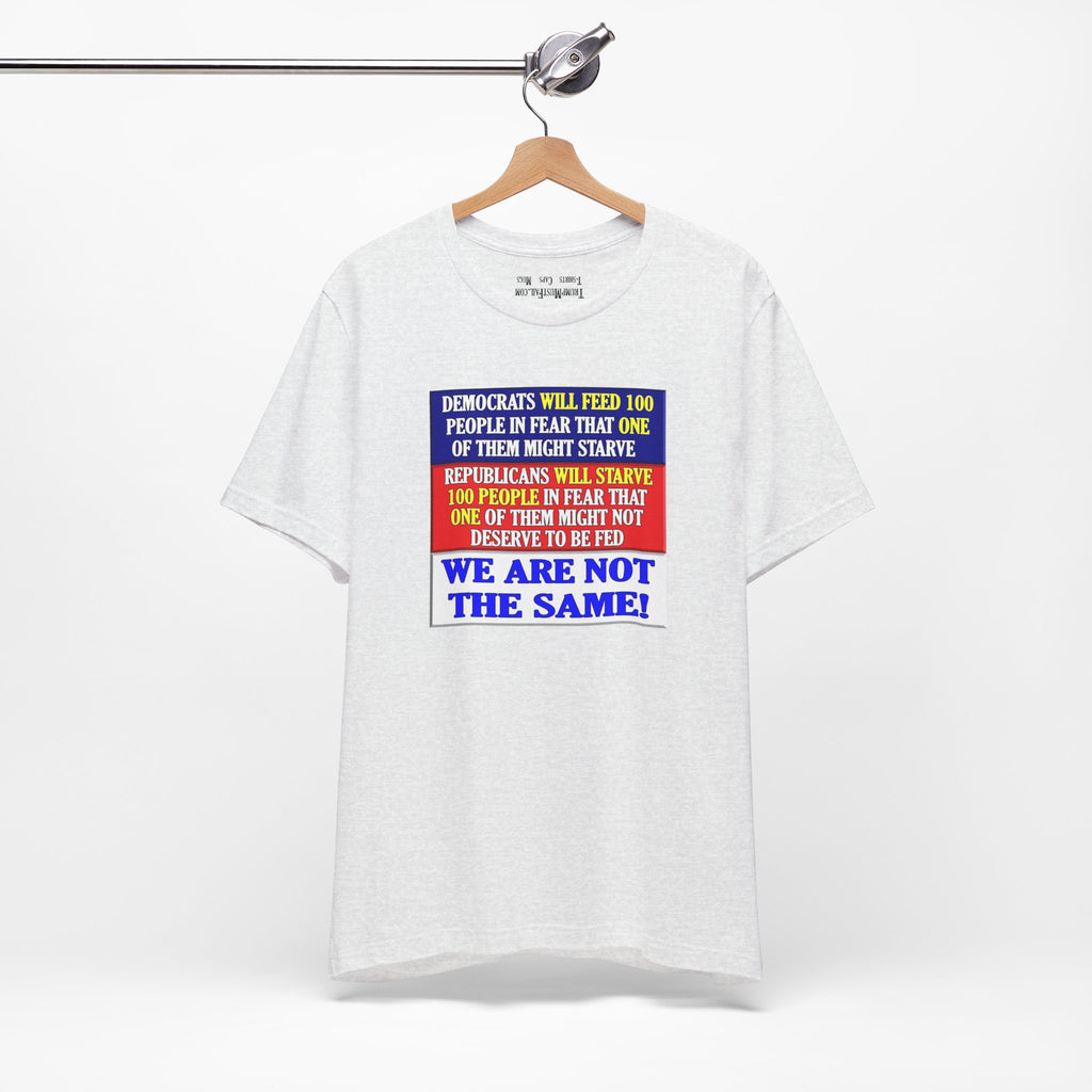 DEMOCRATS WILL FEED T-SHIRT/ASH