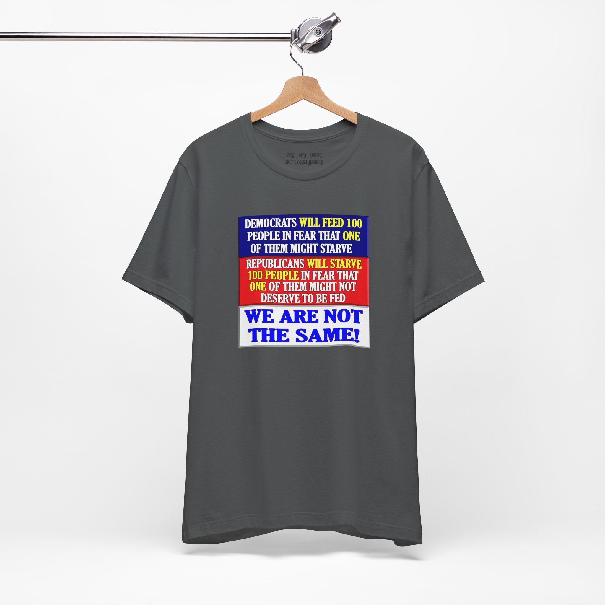 DEMOCRATS WILL FEED T-SHIRT/ASPHALT
