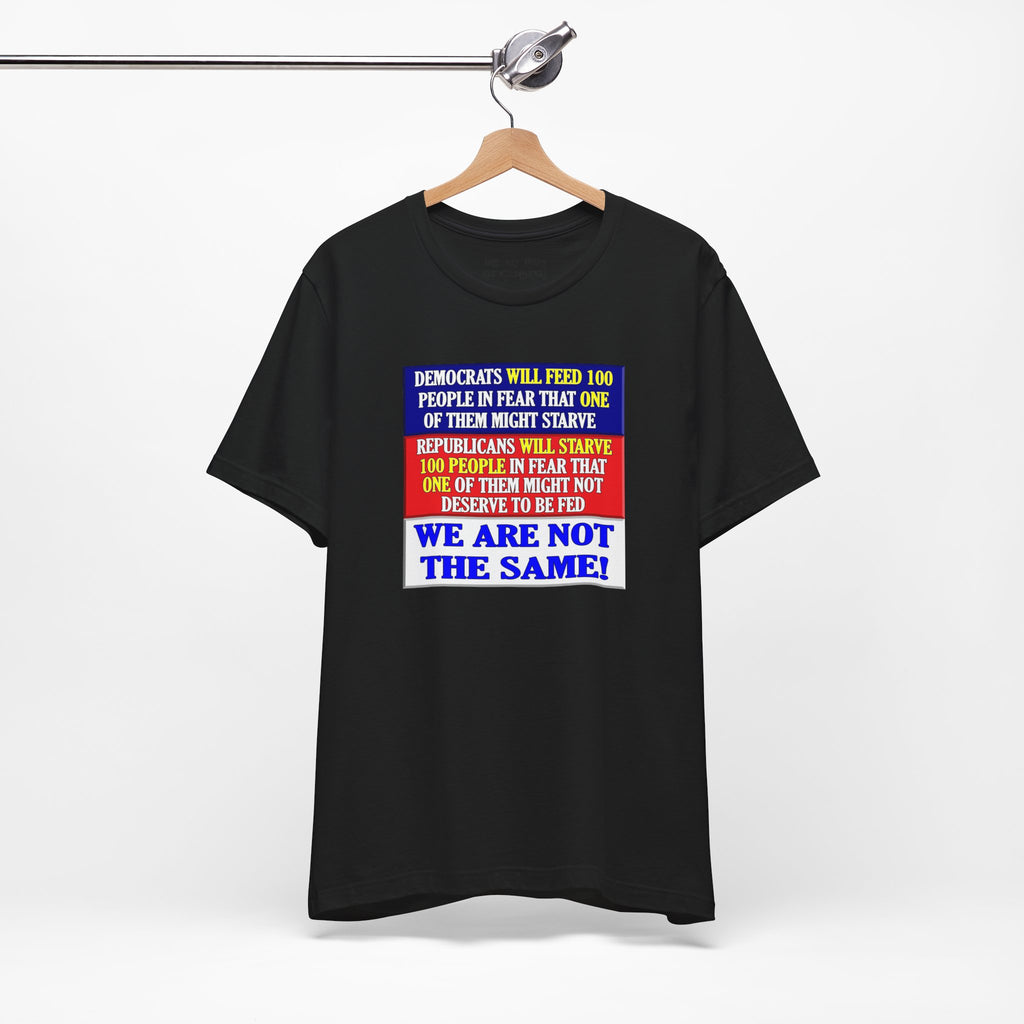 DEMOCRATS WILL FEED T-SHIRT/BLACK