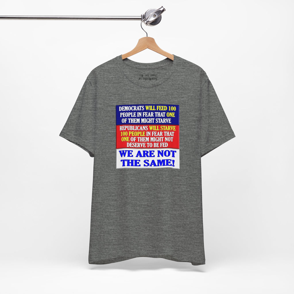 DEMOCRATS WILL FEED T-SHIRT/DEEP HEATHER