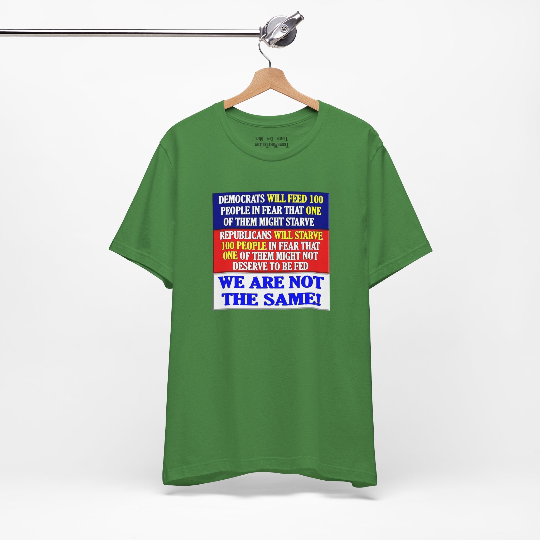 DEMOCRATS WILL FEED T-SHIRT/LEAF