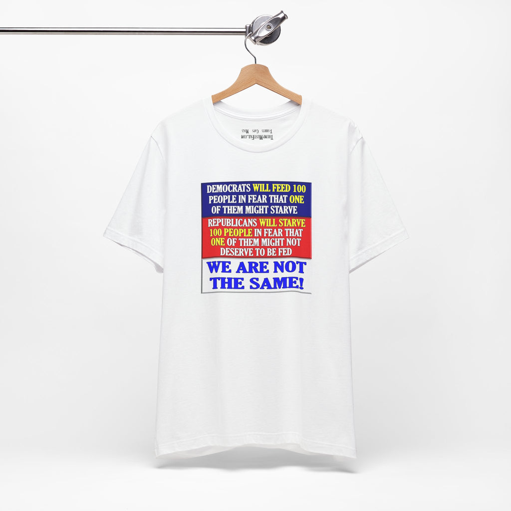DEMOCRATS WILL FEED T-SHIRT/WHITE
