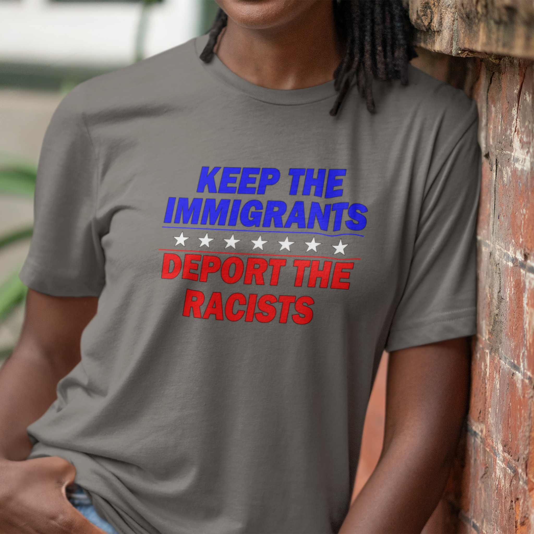 DEPOT THE RACIST T-SHIRT/ASPHALT