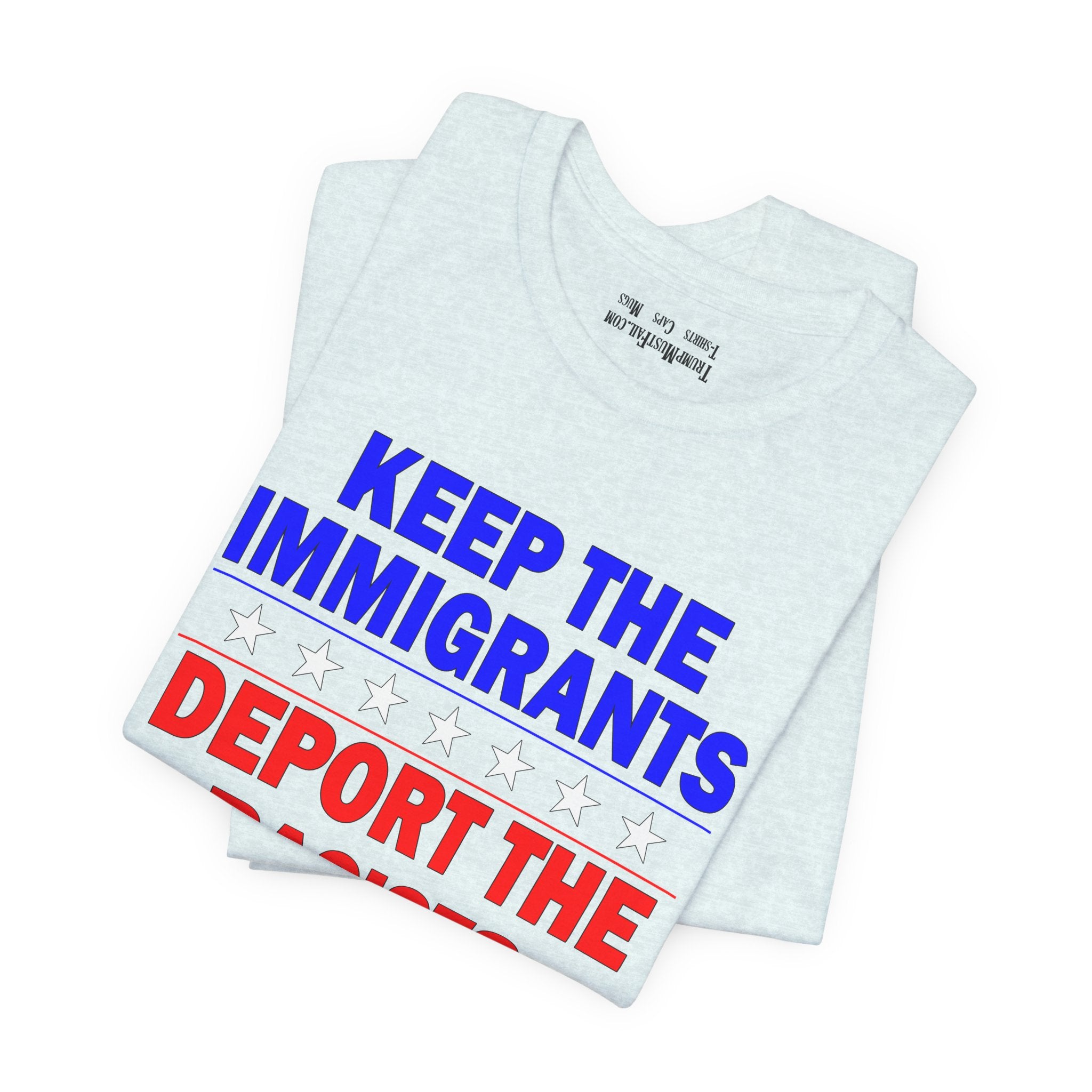 DEPOT THE RACIST T-SHIRT/HEATHER ICE BLUE