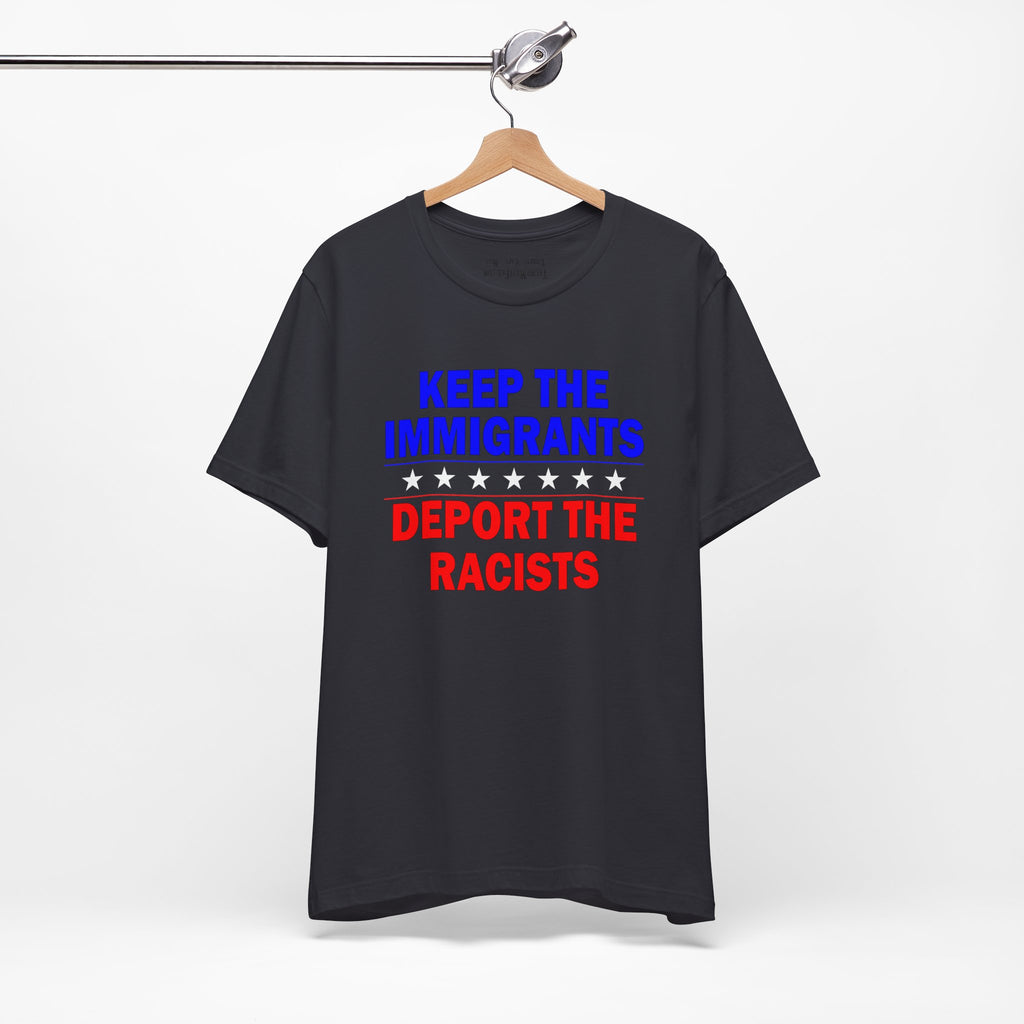 DEPOT THE RACIST T-SHIRT/DARK GREY