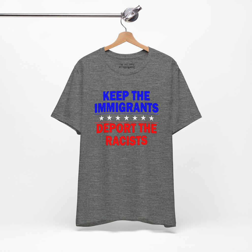 DEPOT THE RACIST T-SHIRT/DEEP HEATHER