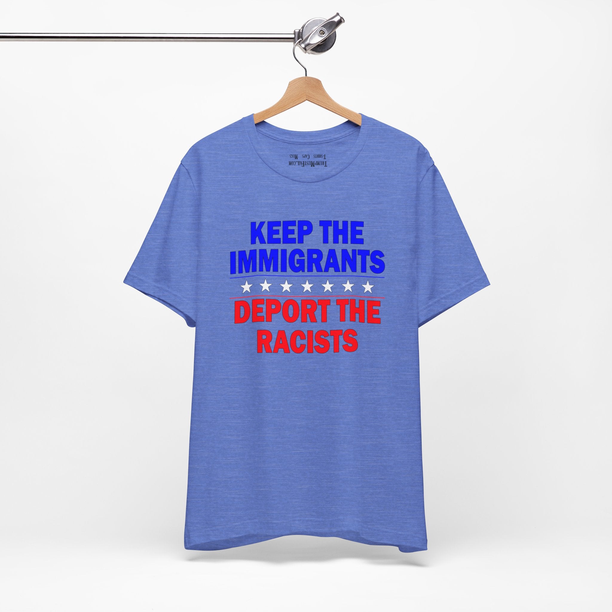 DEPOT THE RACIST T-SHIRT/HEATHER COLUMBIA BLUE