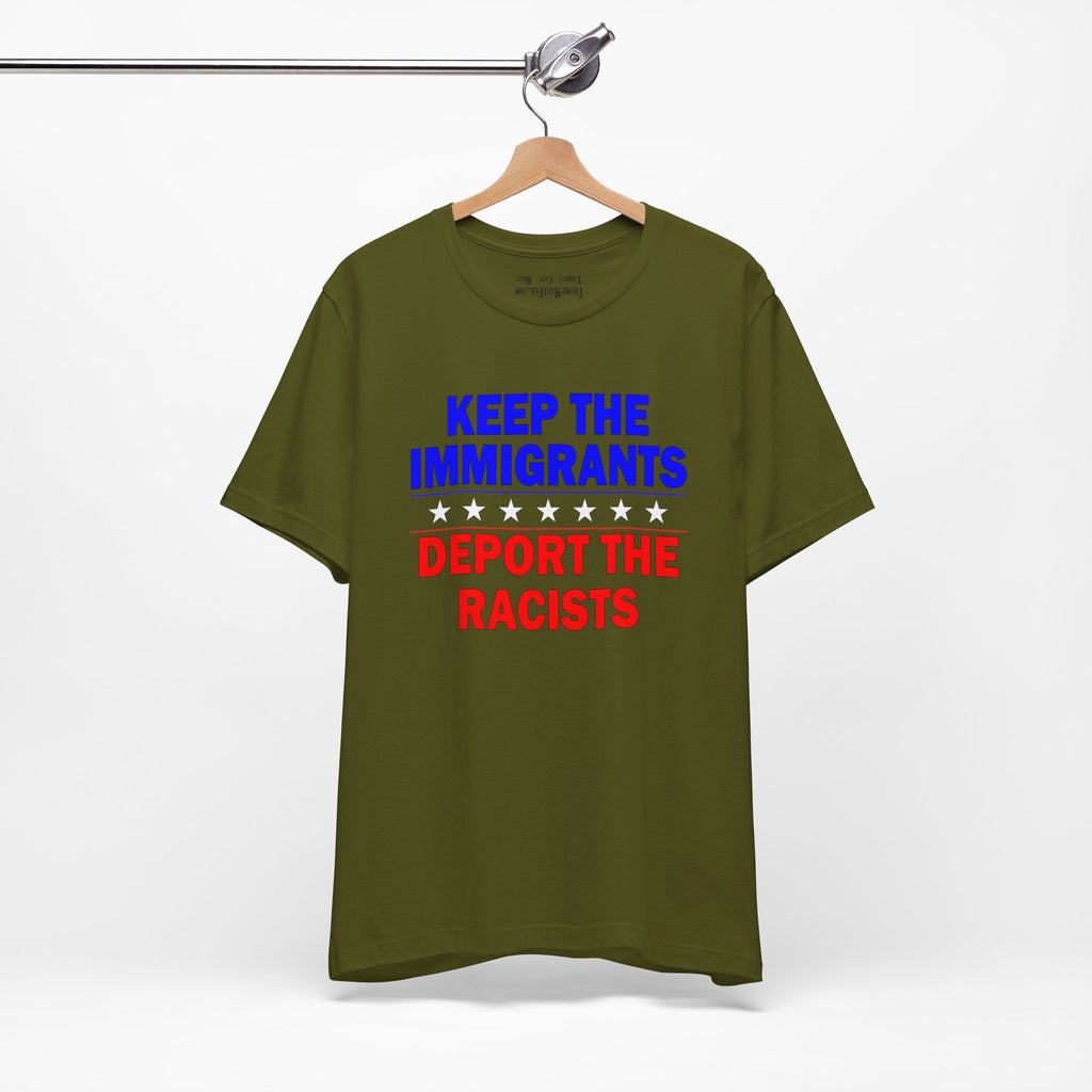 DEPOT THE RACIST T-SHIRT/OLIVE