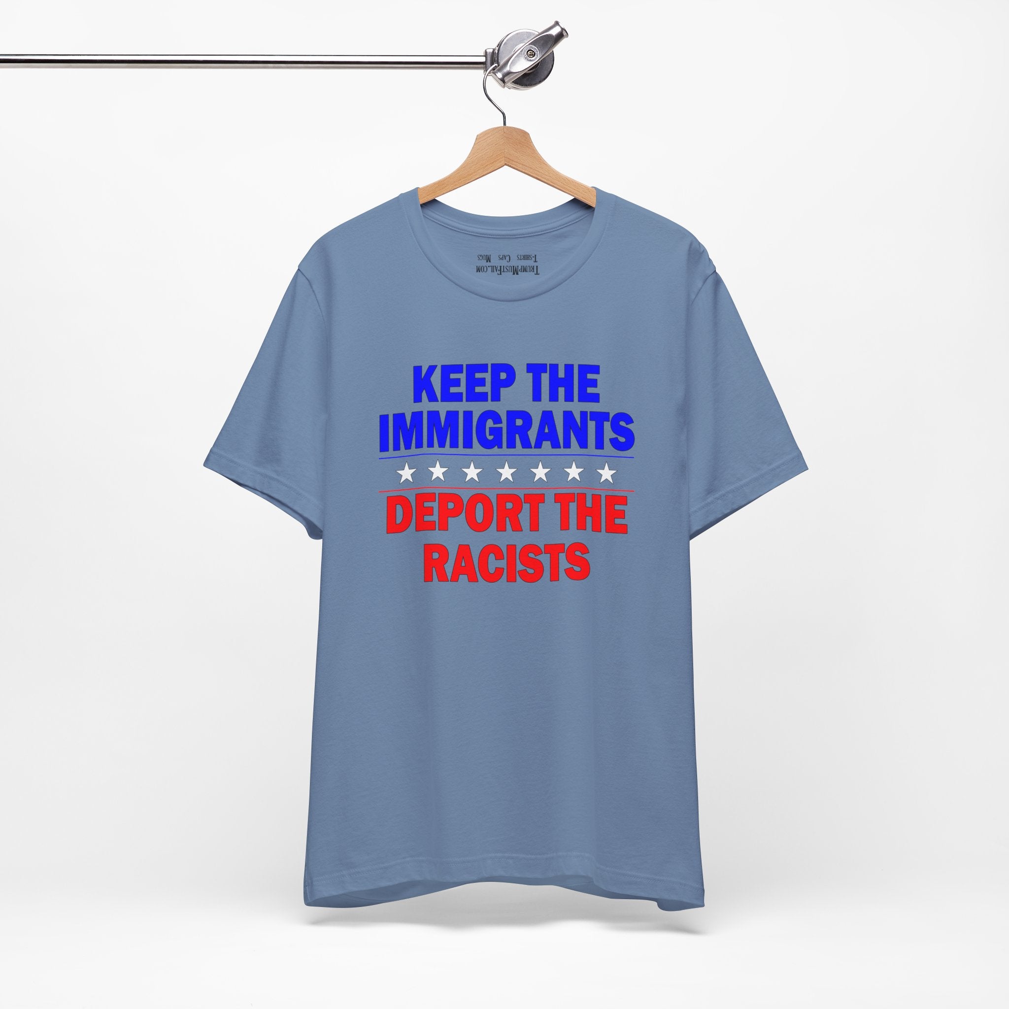 DEPOT THE RACIST T-SHIRT/STEEL BLUE