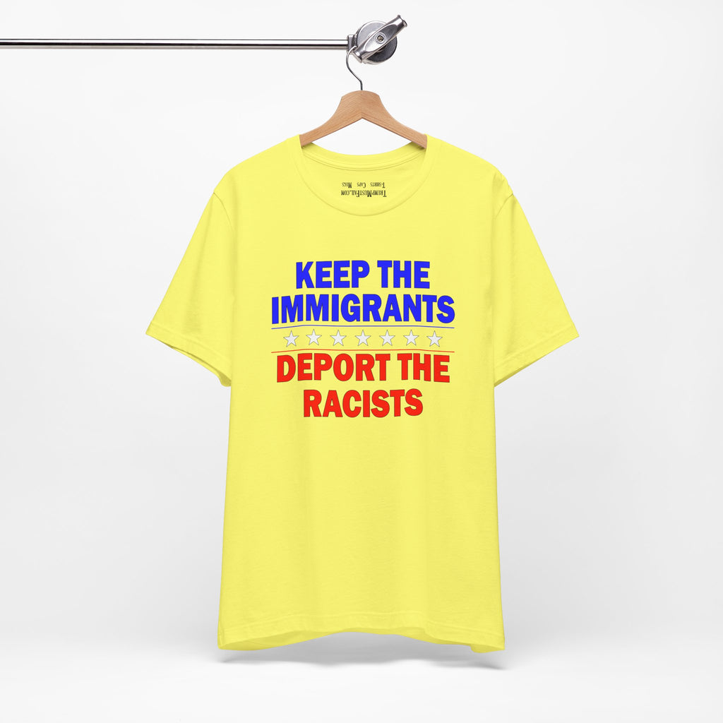 DEPOT THE RACIST T-SHIRT/YELLOW