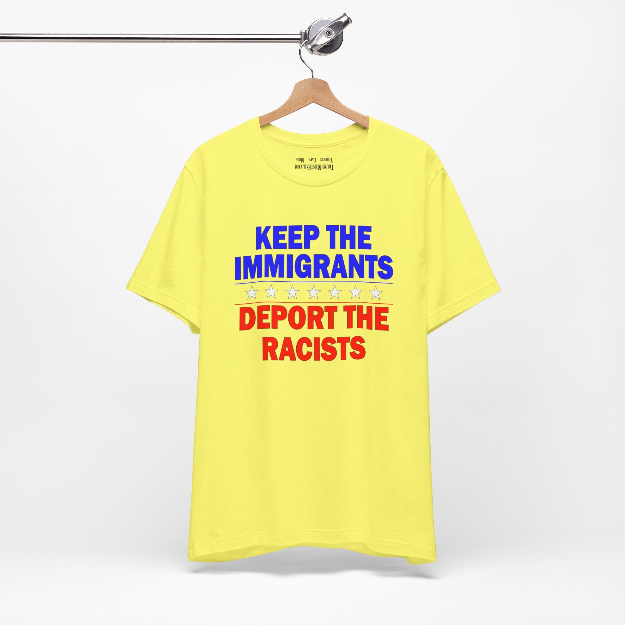 DEPOT THE RACIST T-SHIRT/YELLOW