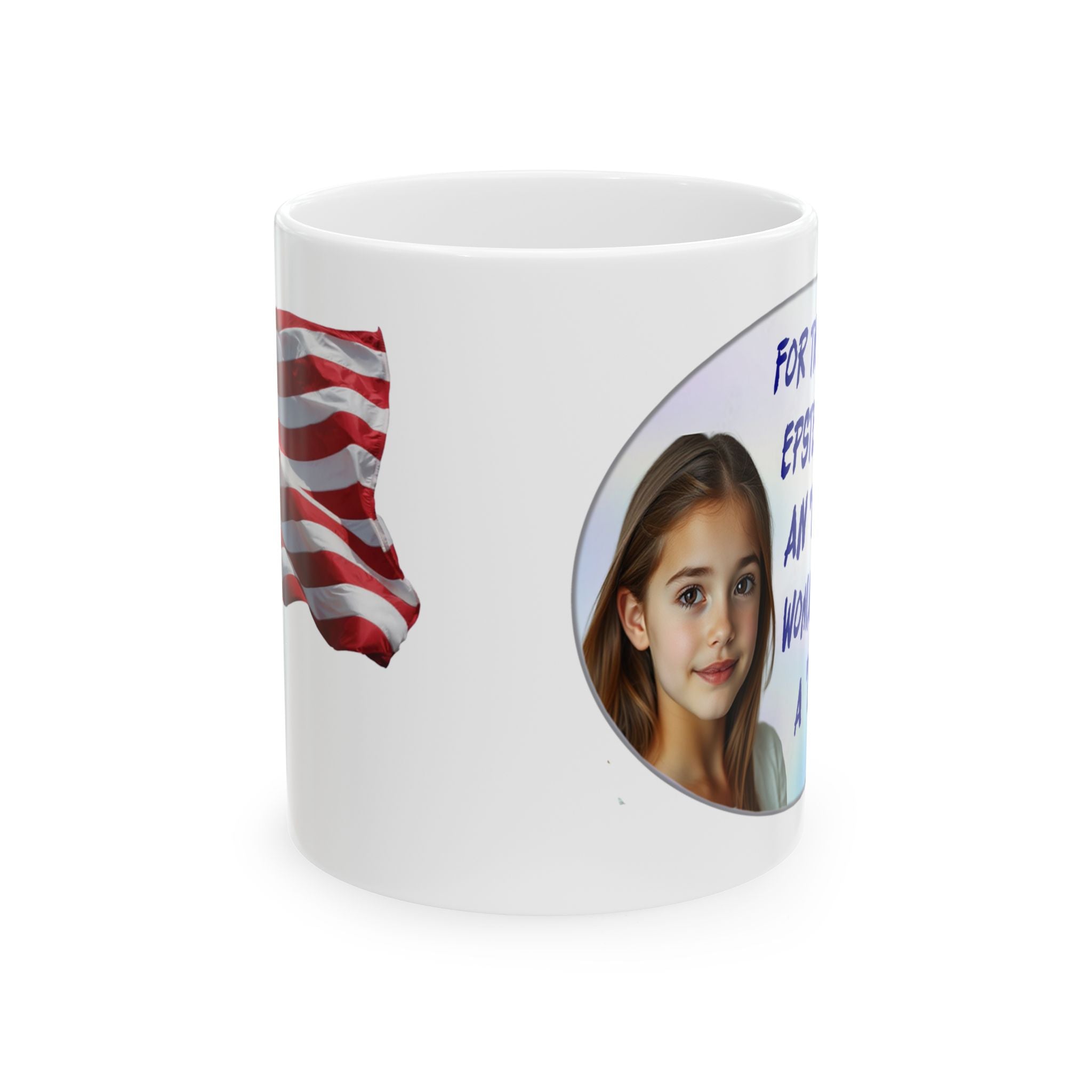 EPSTEINTH TIME CERAMIC MUG/WHITE