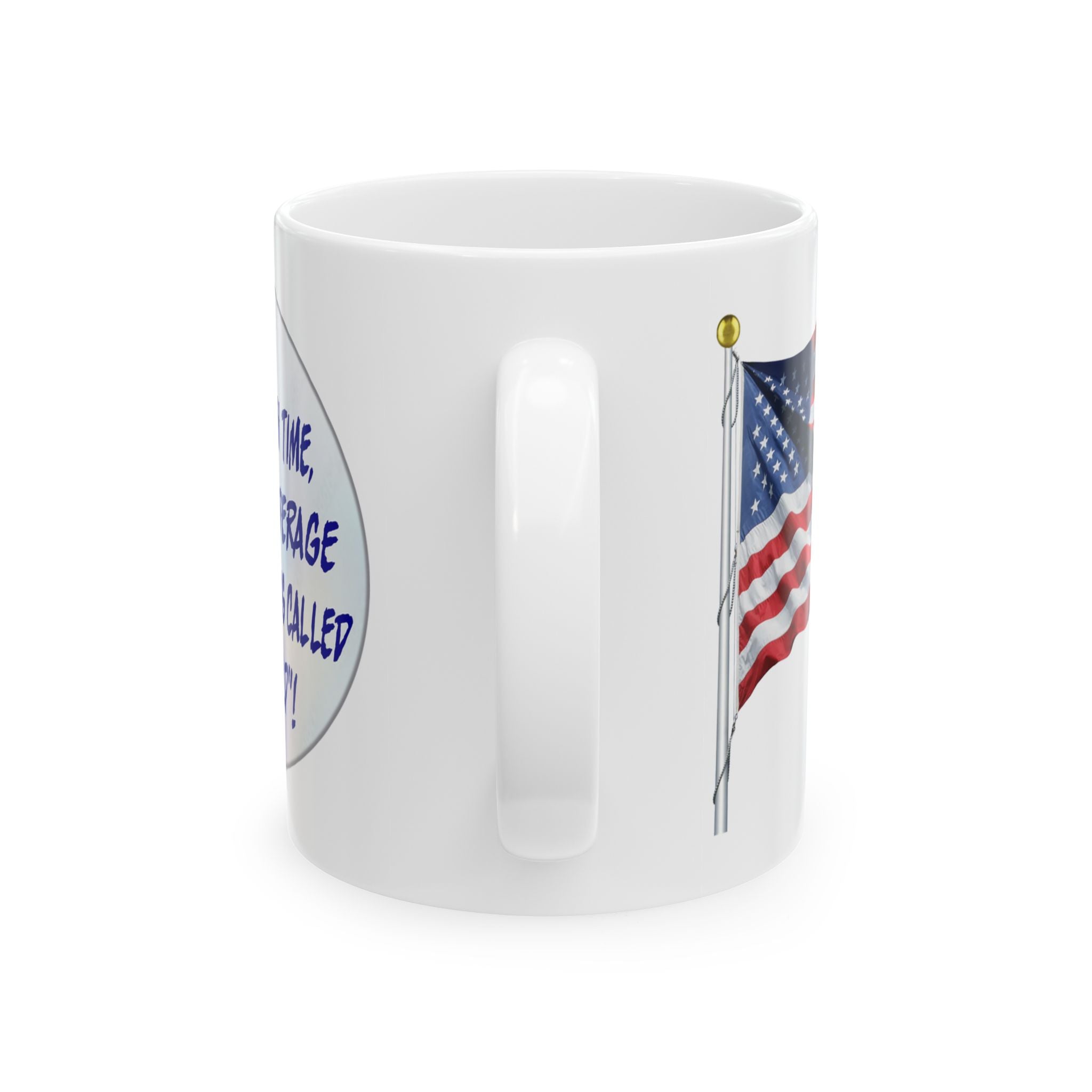 EPSTEINTH TIME CERAMIC MUG/WHITE