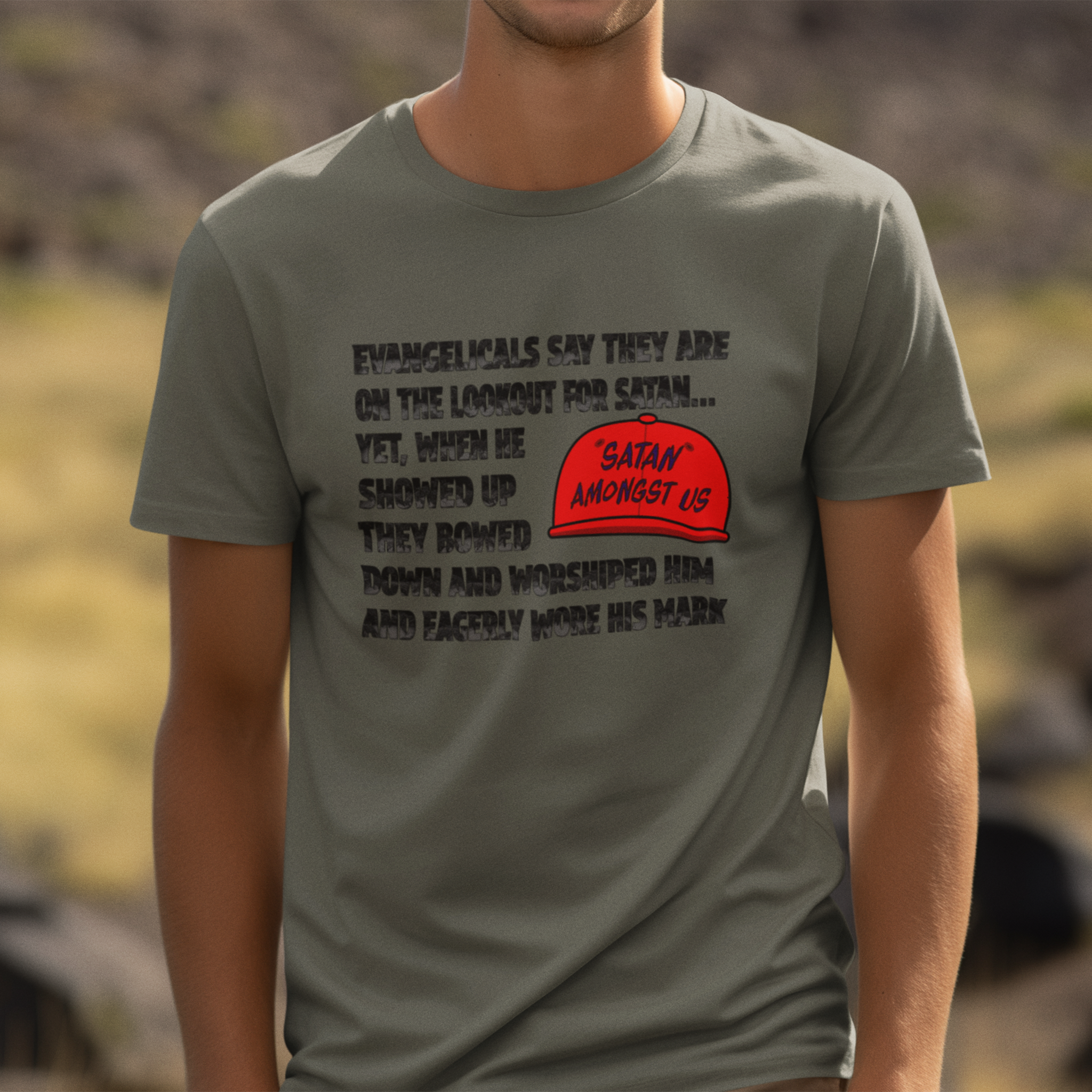 EVANGELICALS T-SHIRT/ARMY