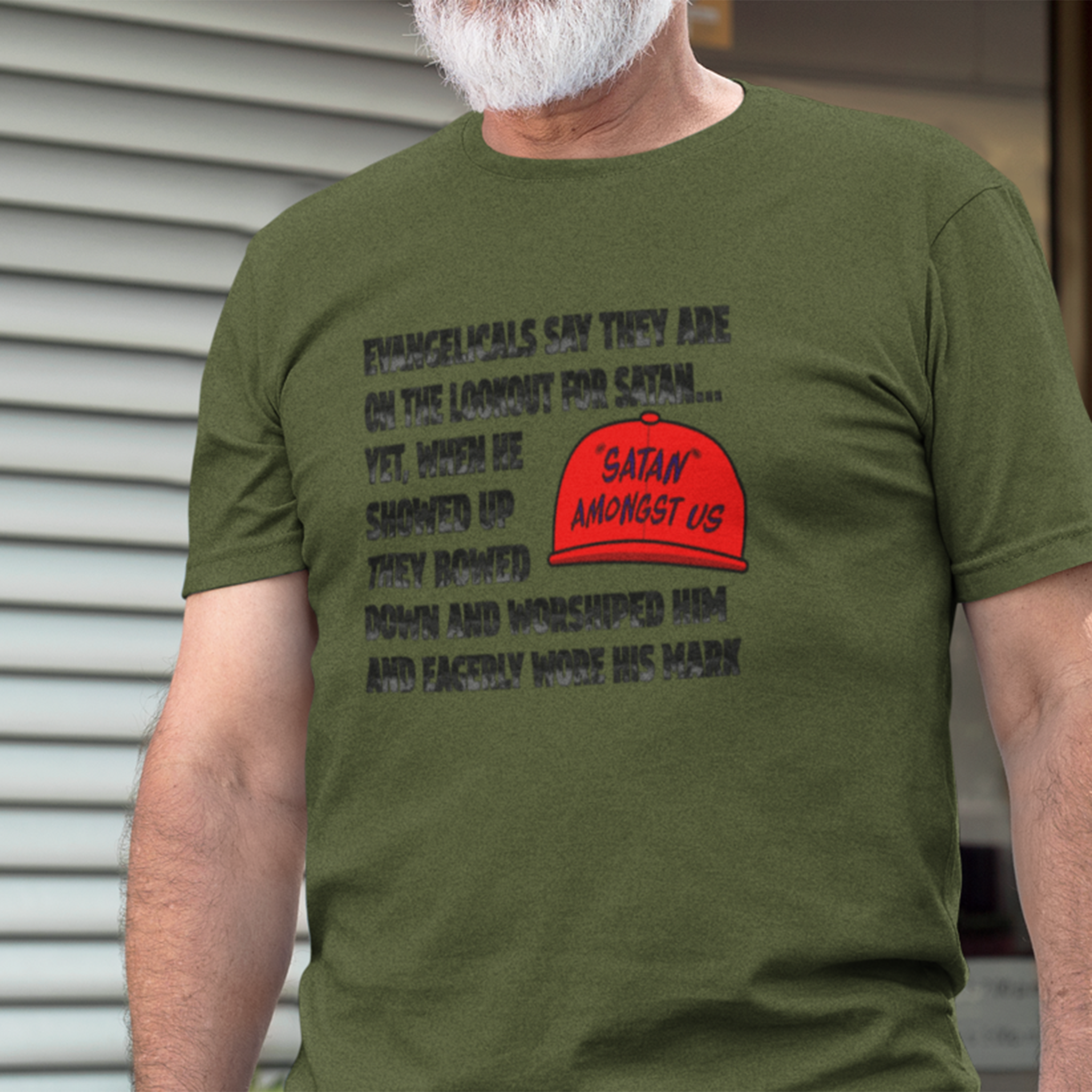 EVANGELICALS T-SHIRT/OLIVE