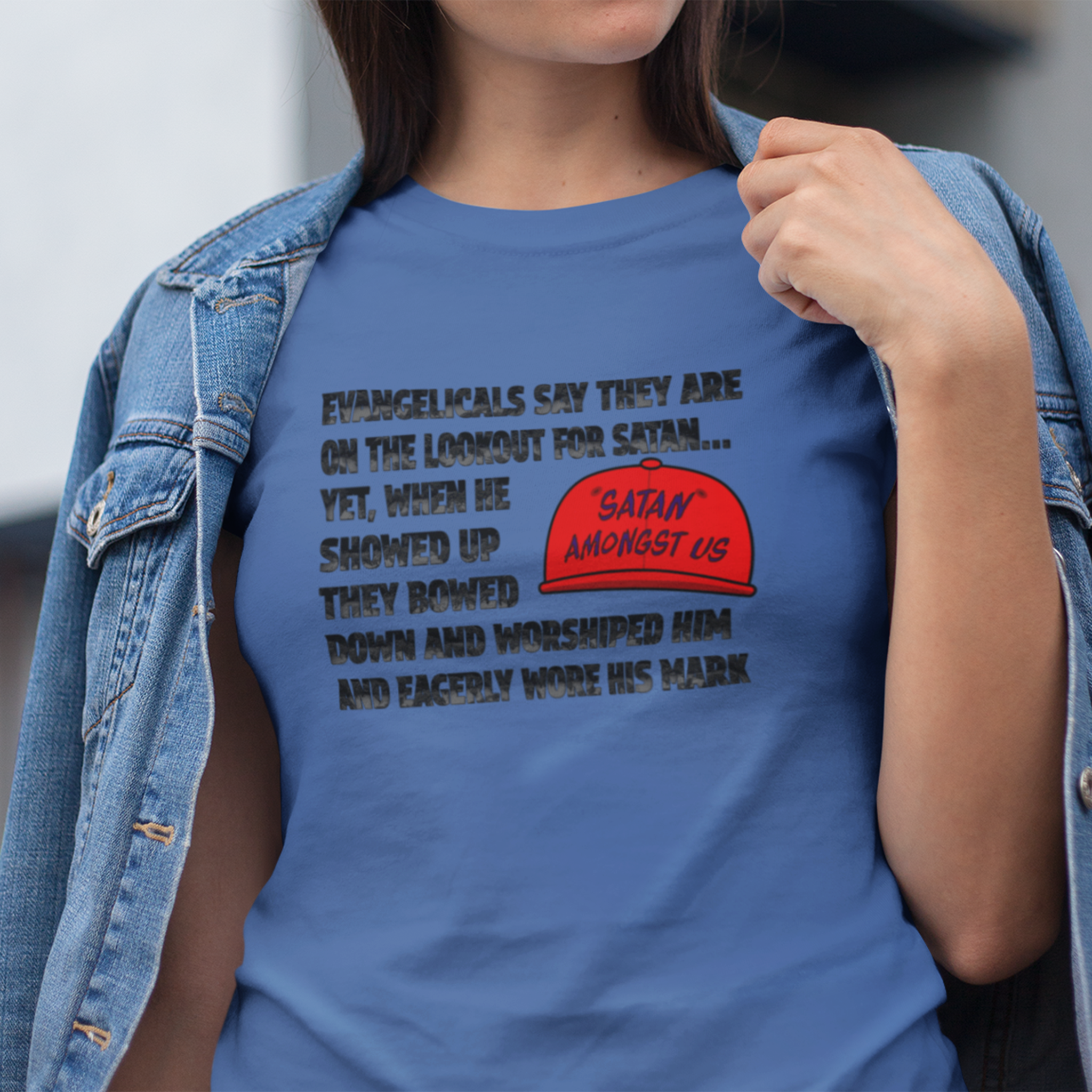 EVANGELICALS T-SHIRT/TRUE ROYAL
