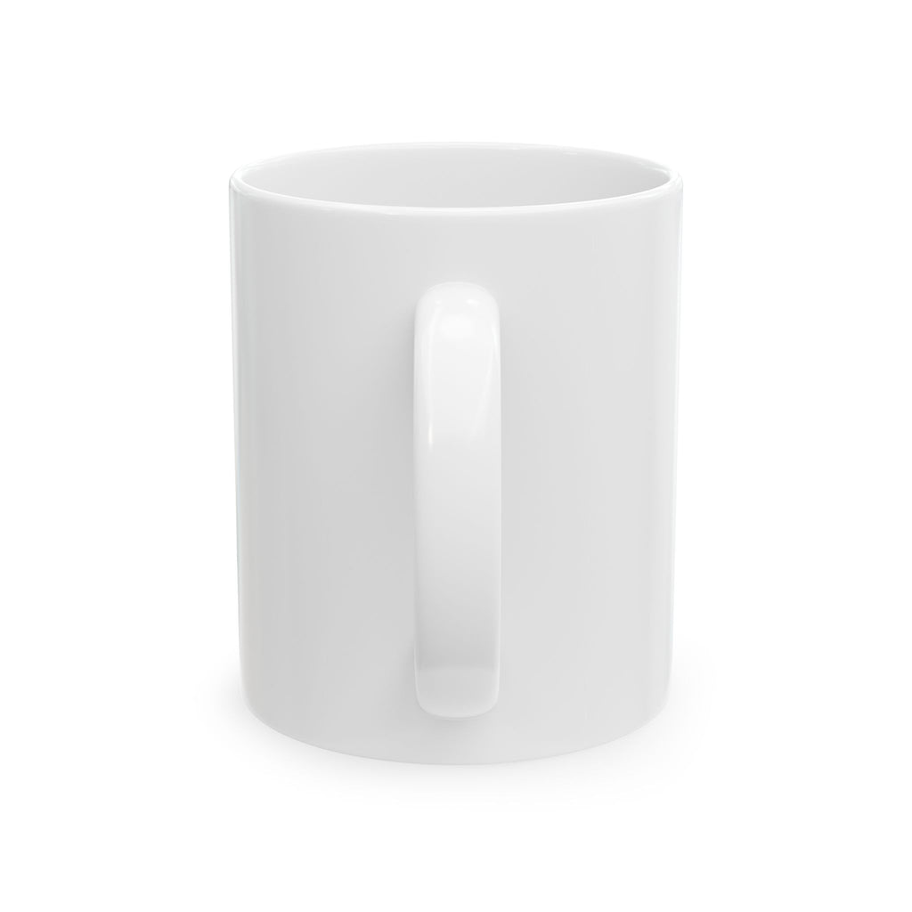 FASCISM IS NOT PATRIOTISM CERAMIC MUG/WHITE